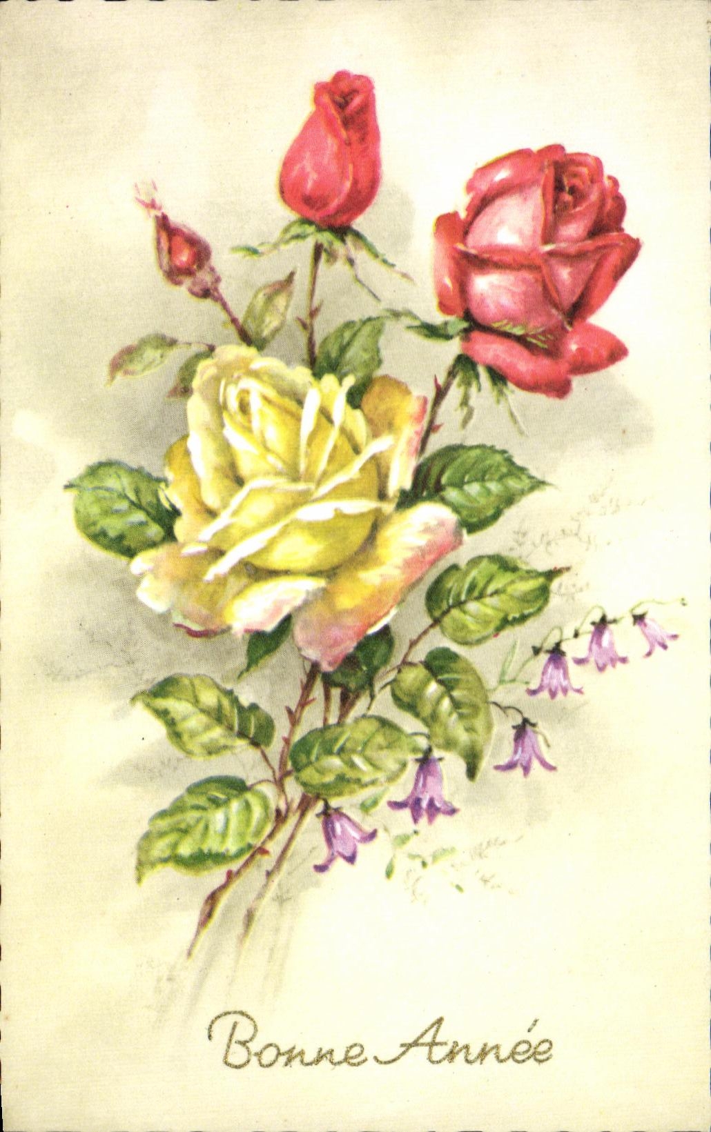 CPA Fantaisie Bonne Annee