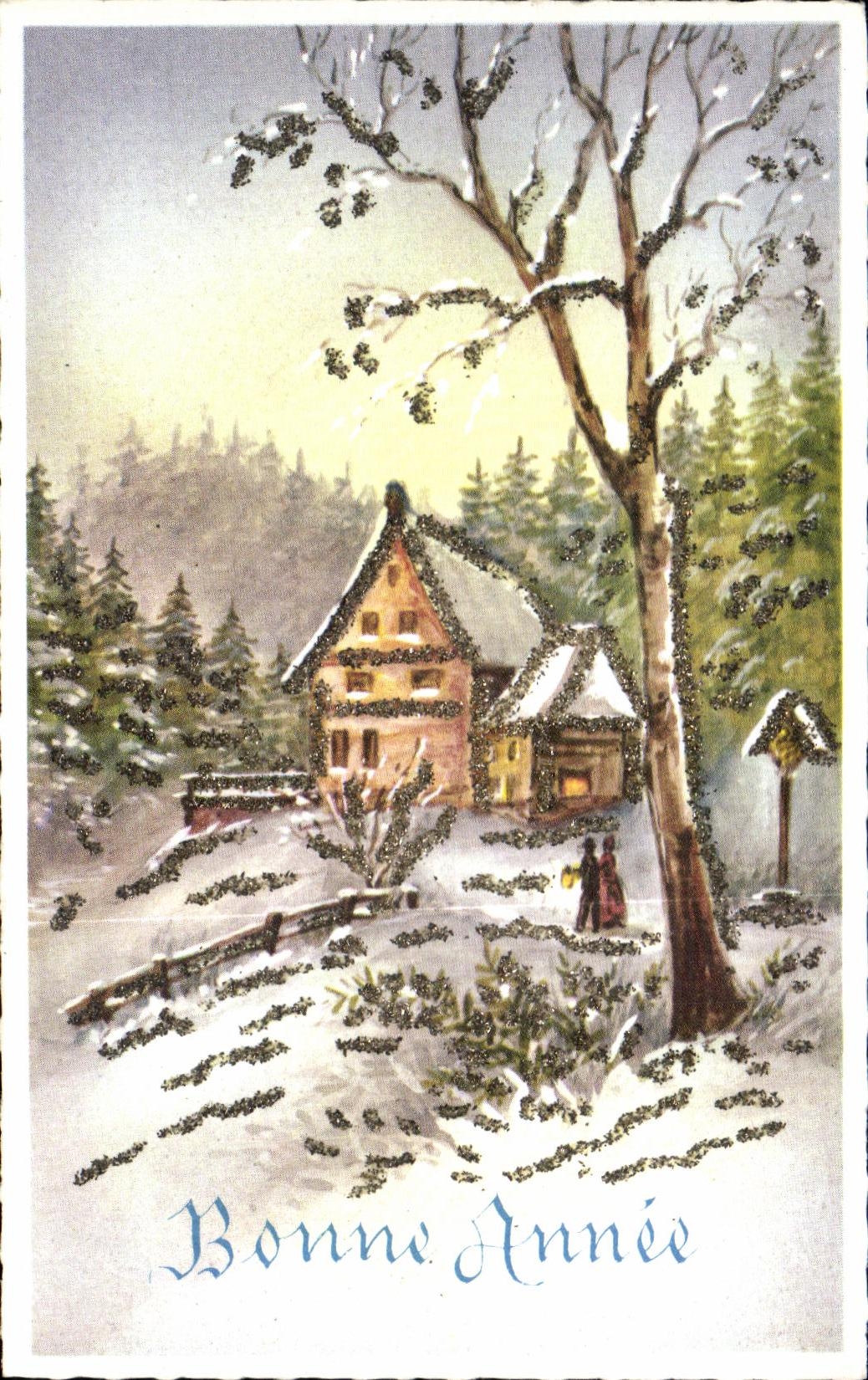 CPA Bonne Annee Fantaisie