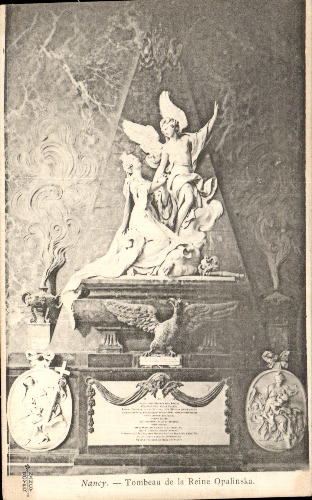 CPA Nancy Tombeau de la Reine Opalinska