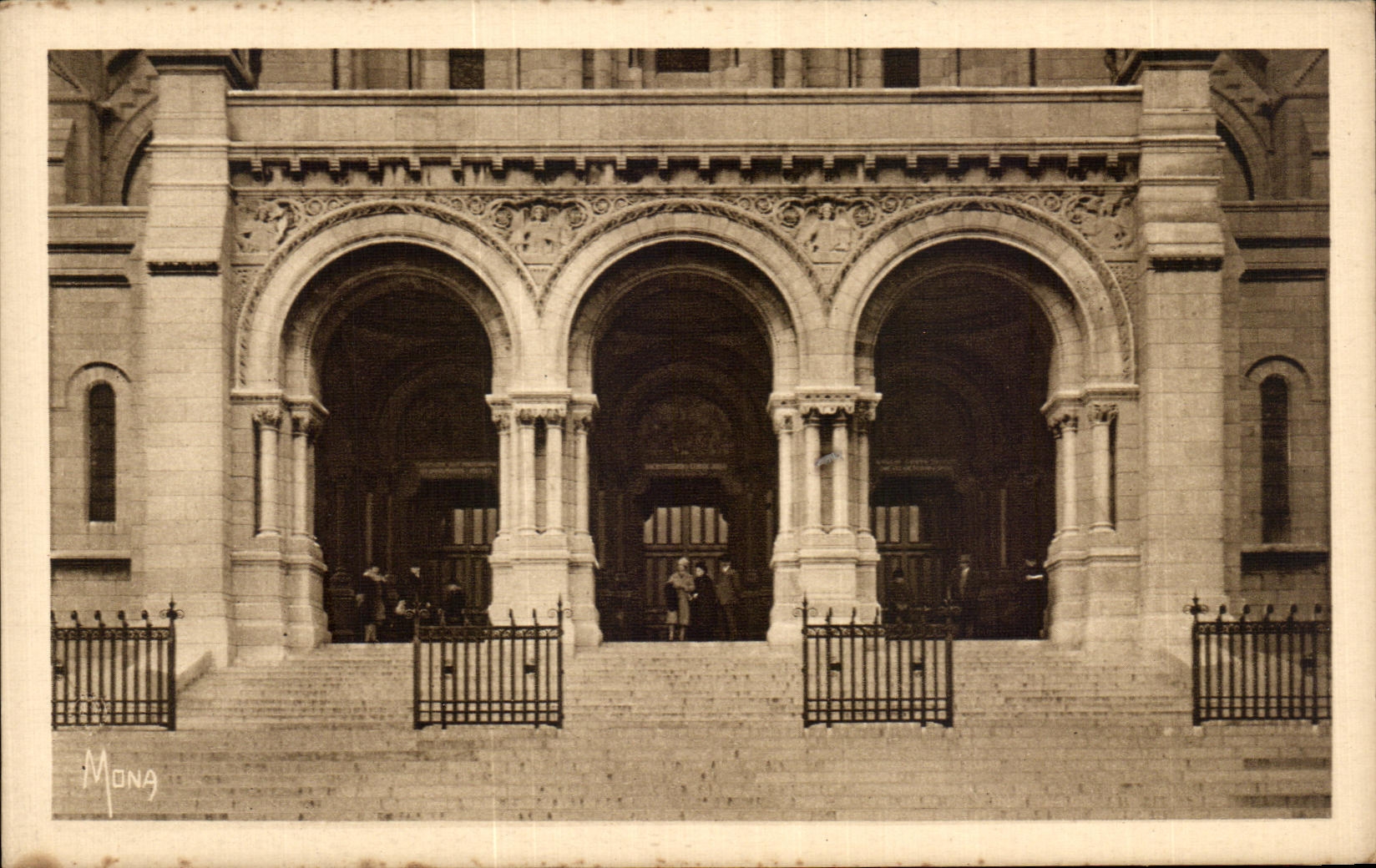 CPA Les Petits Tableaux De Paris Basilique du Sacre de Montmartre
