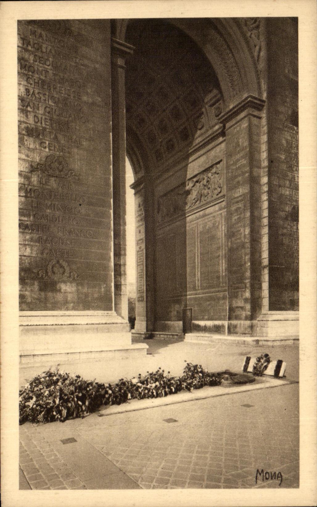 CPA Les Petits Tableaux De Paris La Tombe du Soldat inconnu THe tomb of the Unknown Warrior