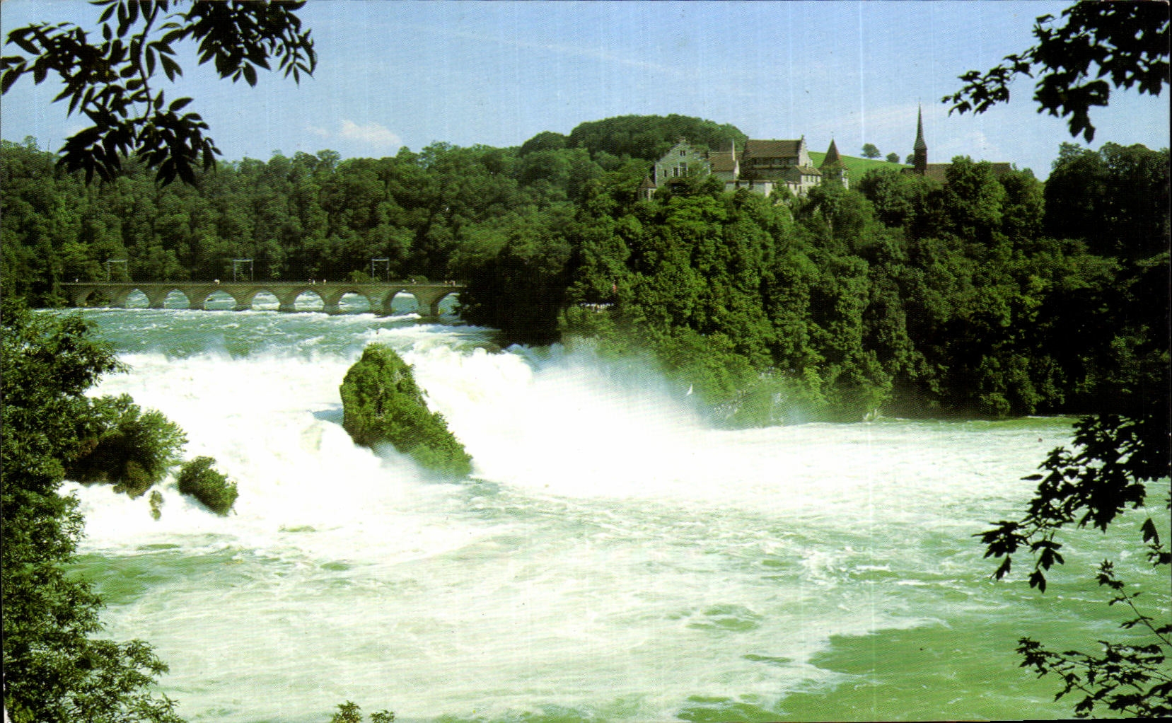 CPA Totale Breite Des Falles 