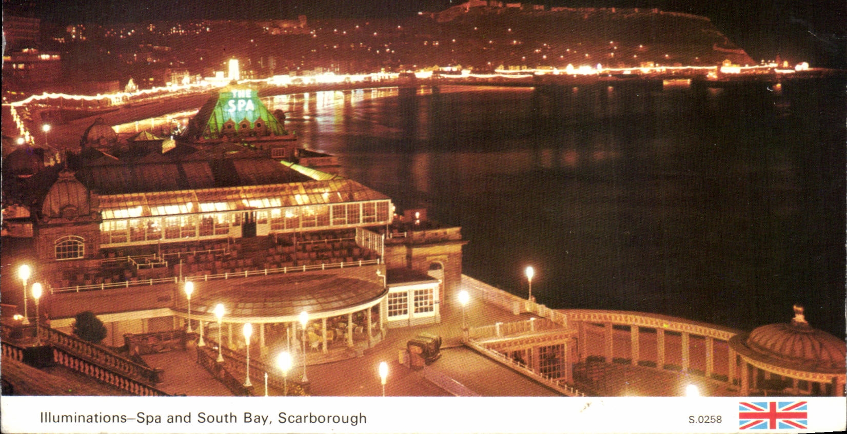 CPSM Illuminations Spa and South Bay Scarborough