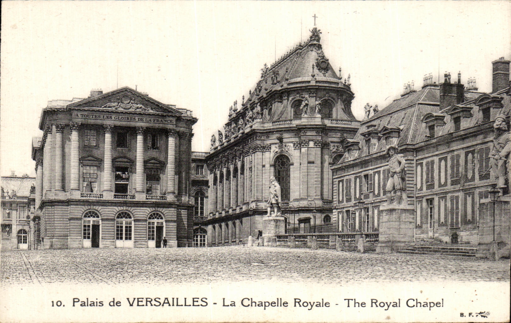 CPA Palais De Versailles La Chapelle Royale The Royal Chapel