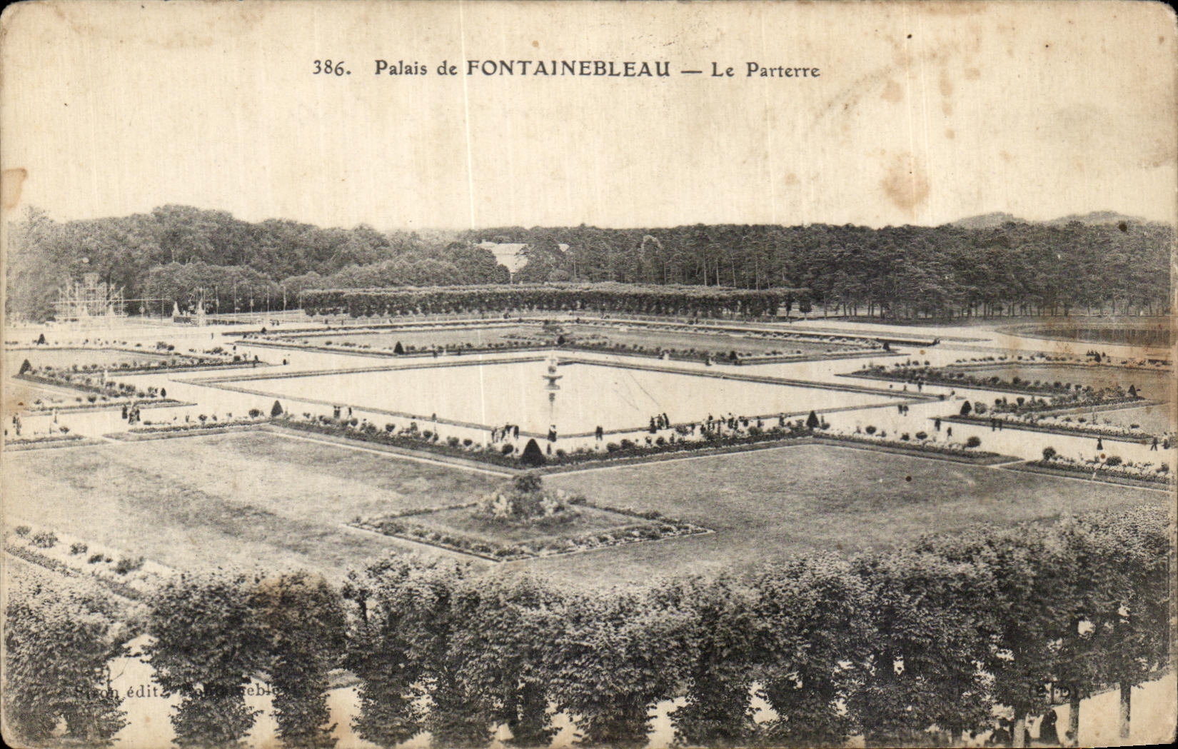 CPA Palate De Fontainebleau the Floor