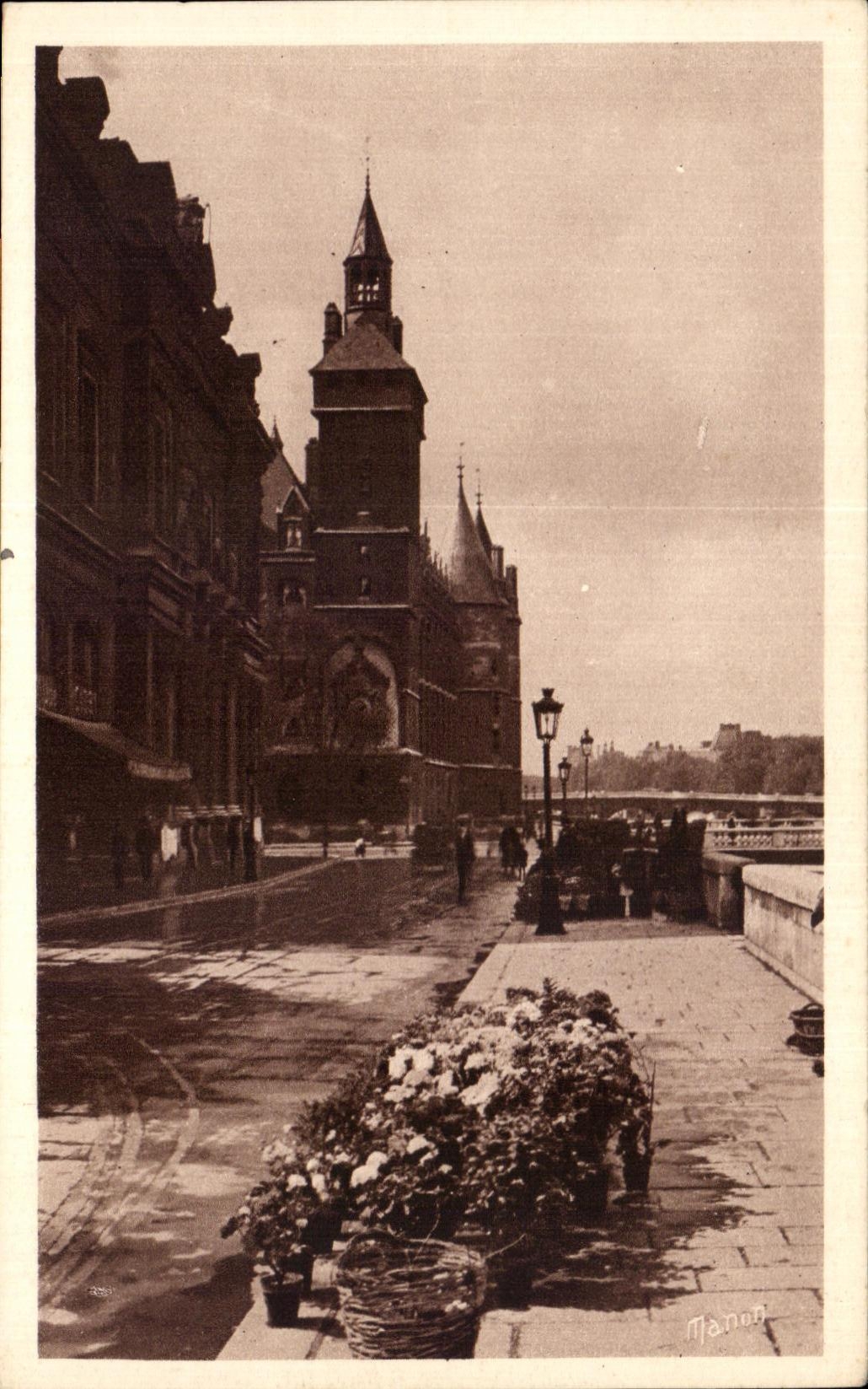 CPA Paris Marche aux fleurs