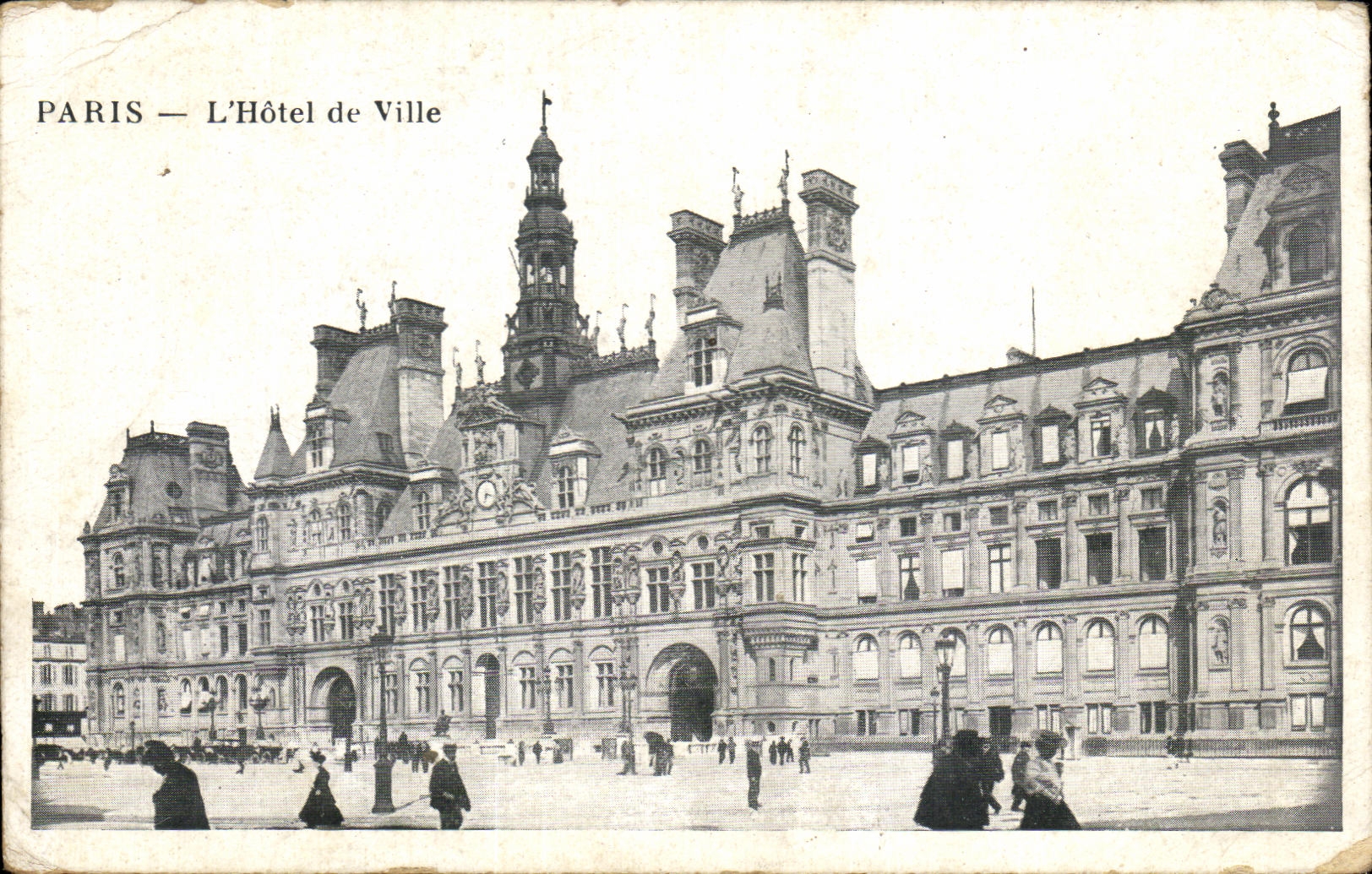 CPA Paris L Hotel De Ville