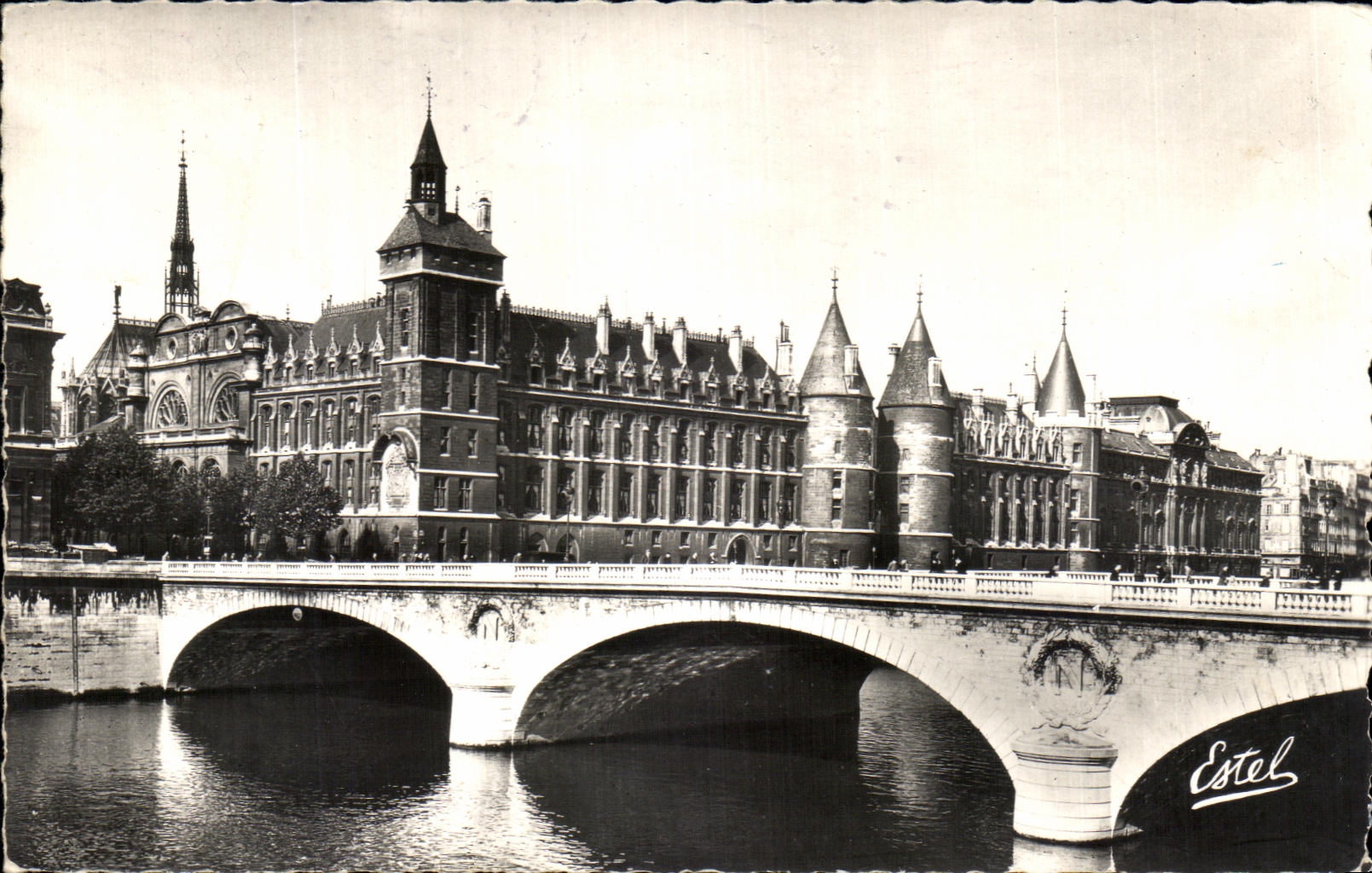 CPA Paris Pont au Change et Palais de Justice