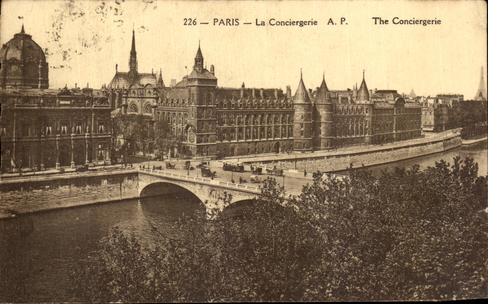 CPA Paris the Caretaker's lodge