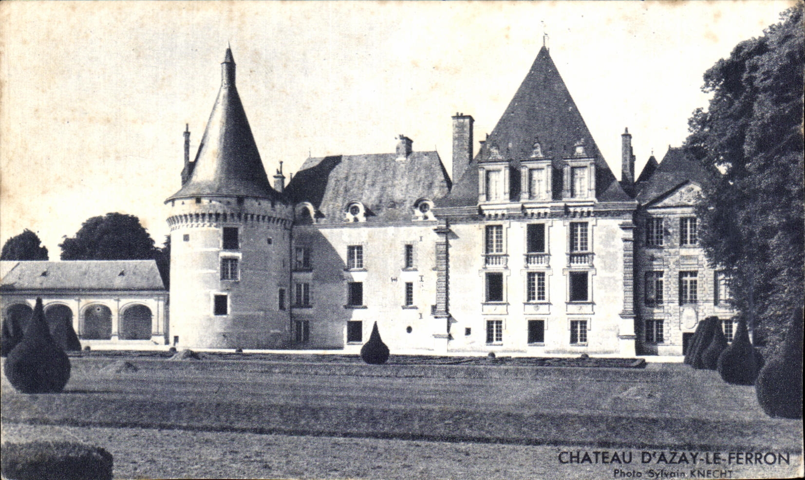 CPA Chateau D'Azay Le Ferron