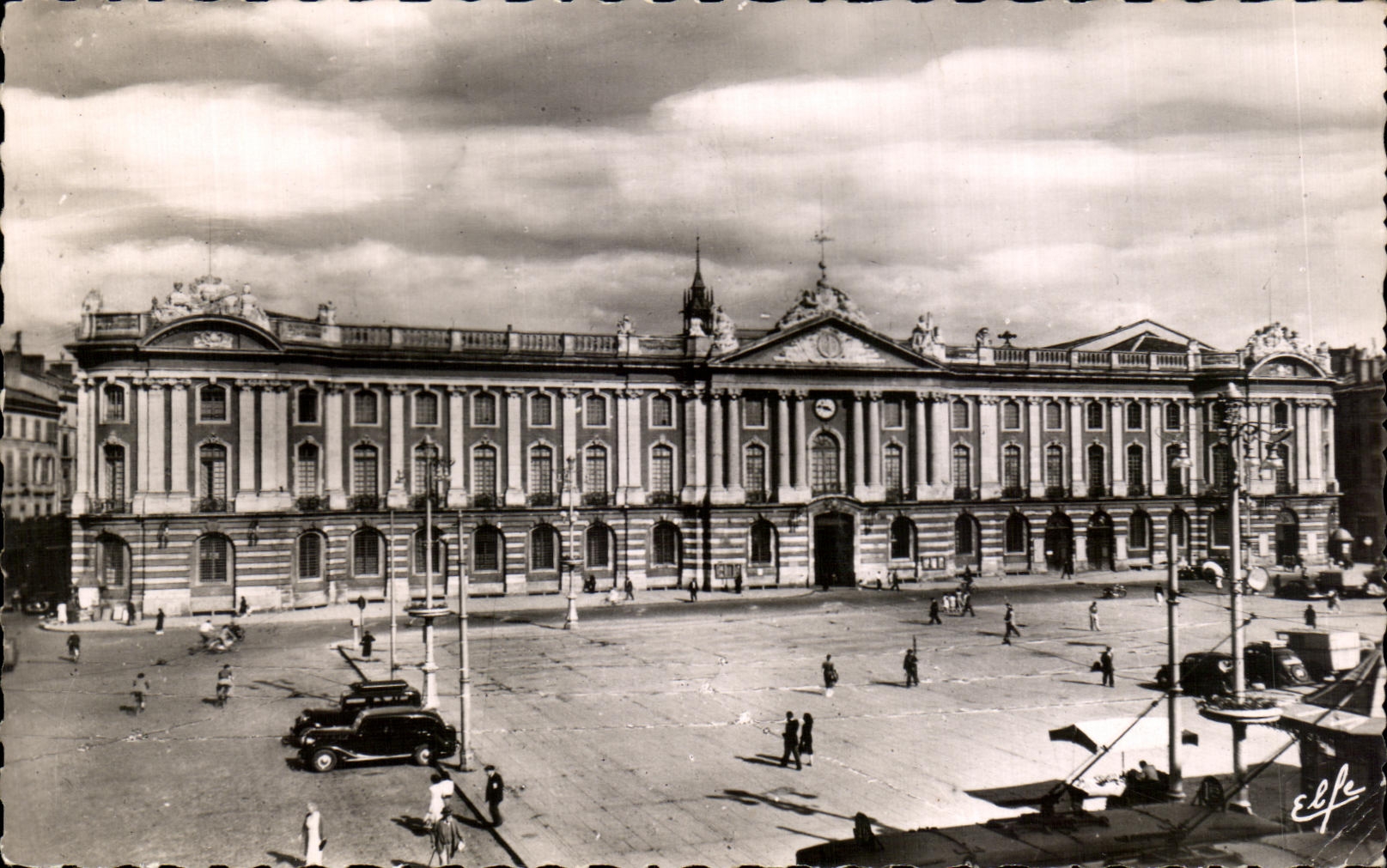 CPA Toulouse Facade du Capitole Hotel de Ville