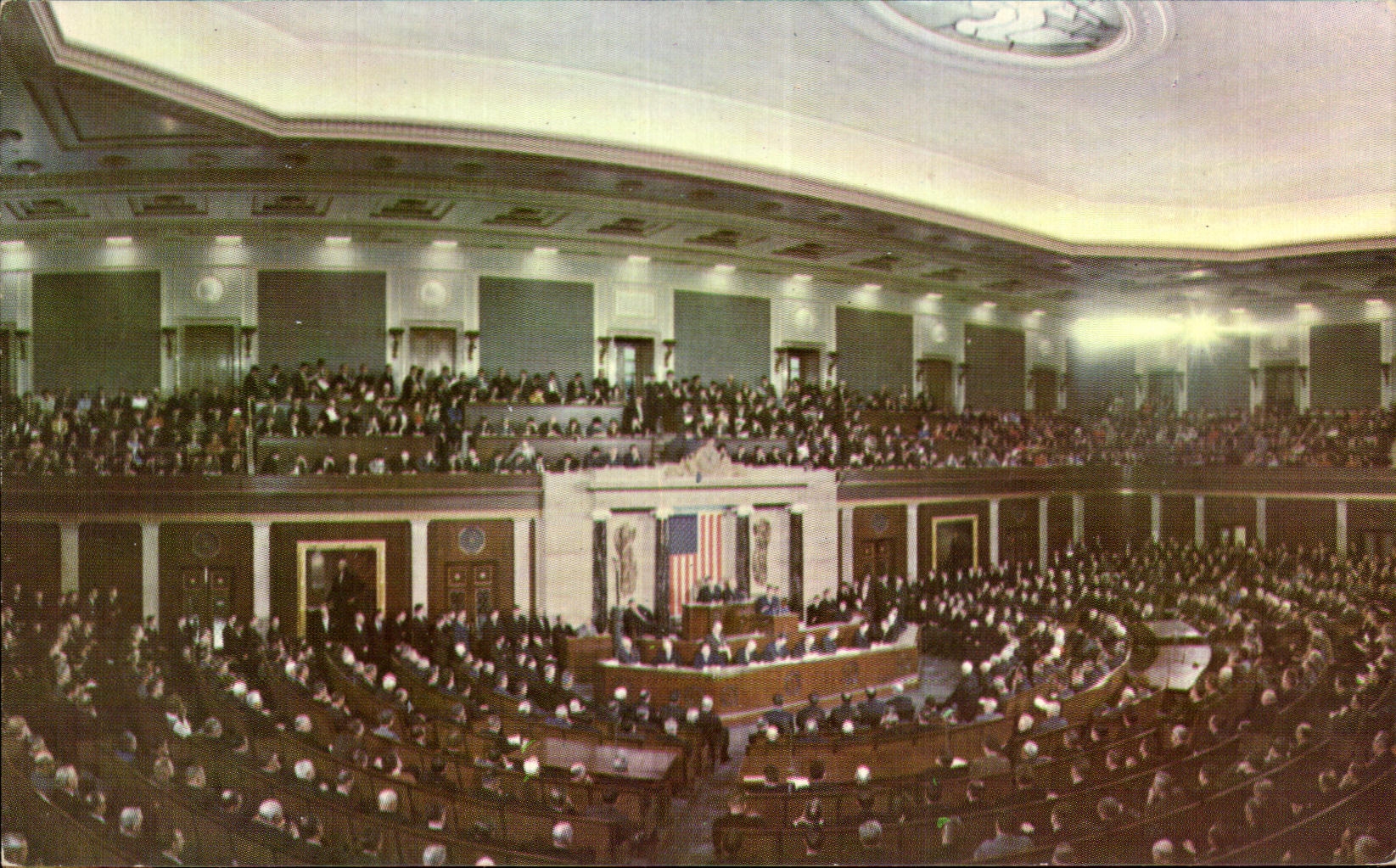 CPA Joint Session Of Congreess THe United States Senate and house Kennedy