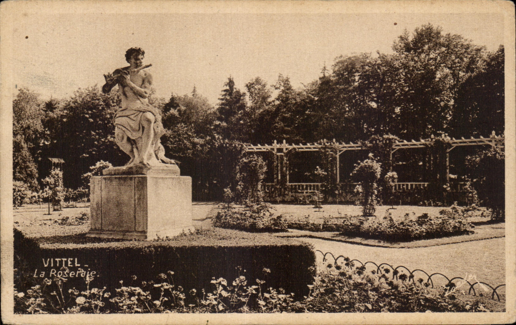 CPA Vittel the Rosery