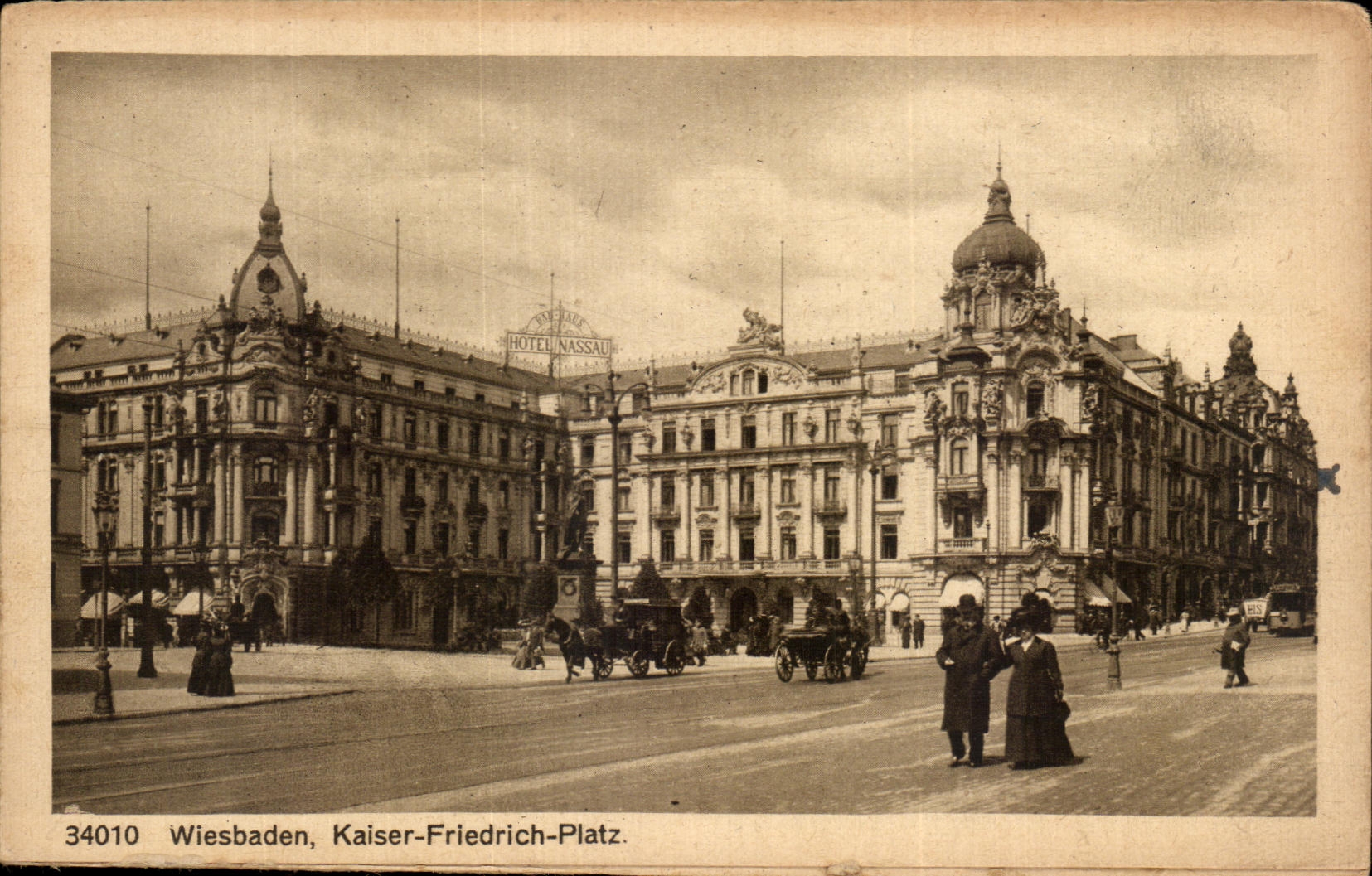 CPA Wiesbaden Kaiser Friedrich Platz
