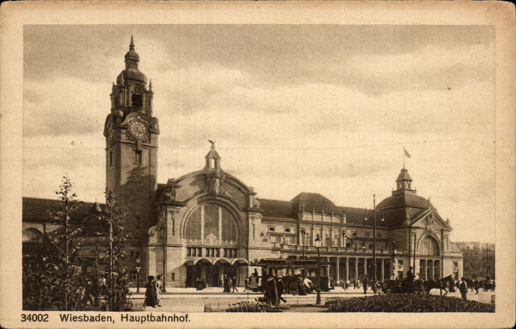 CPA Wiesbaden Hauptbahnhof