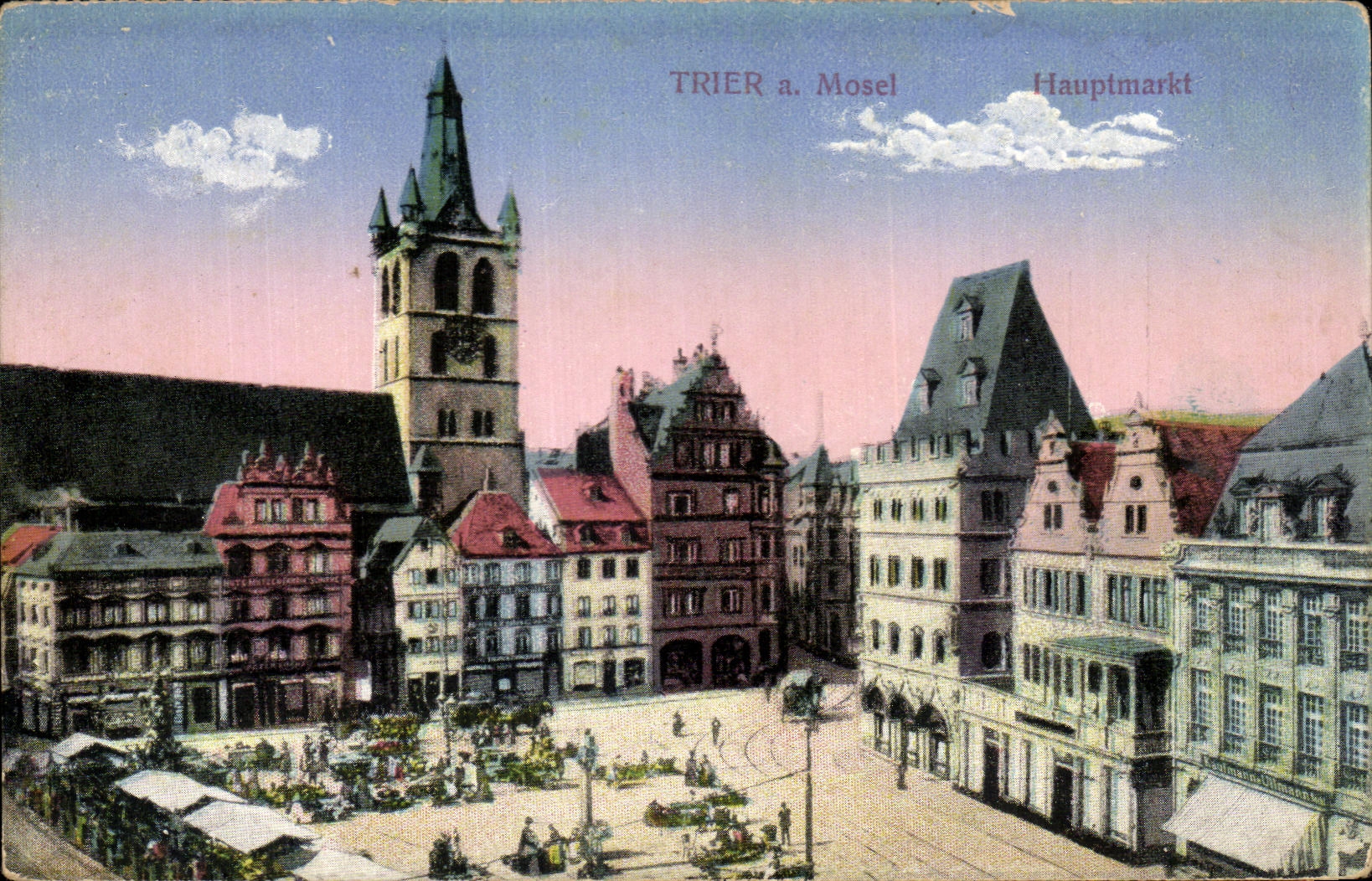 CPA Trier a mosel Hauptmarkt