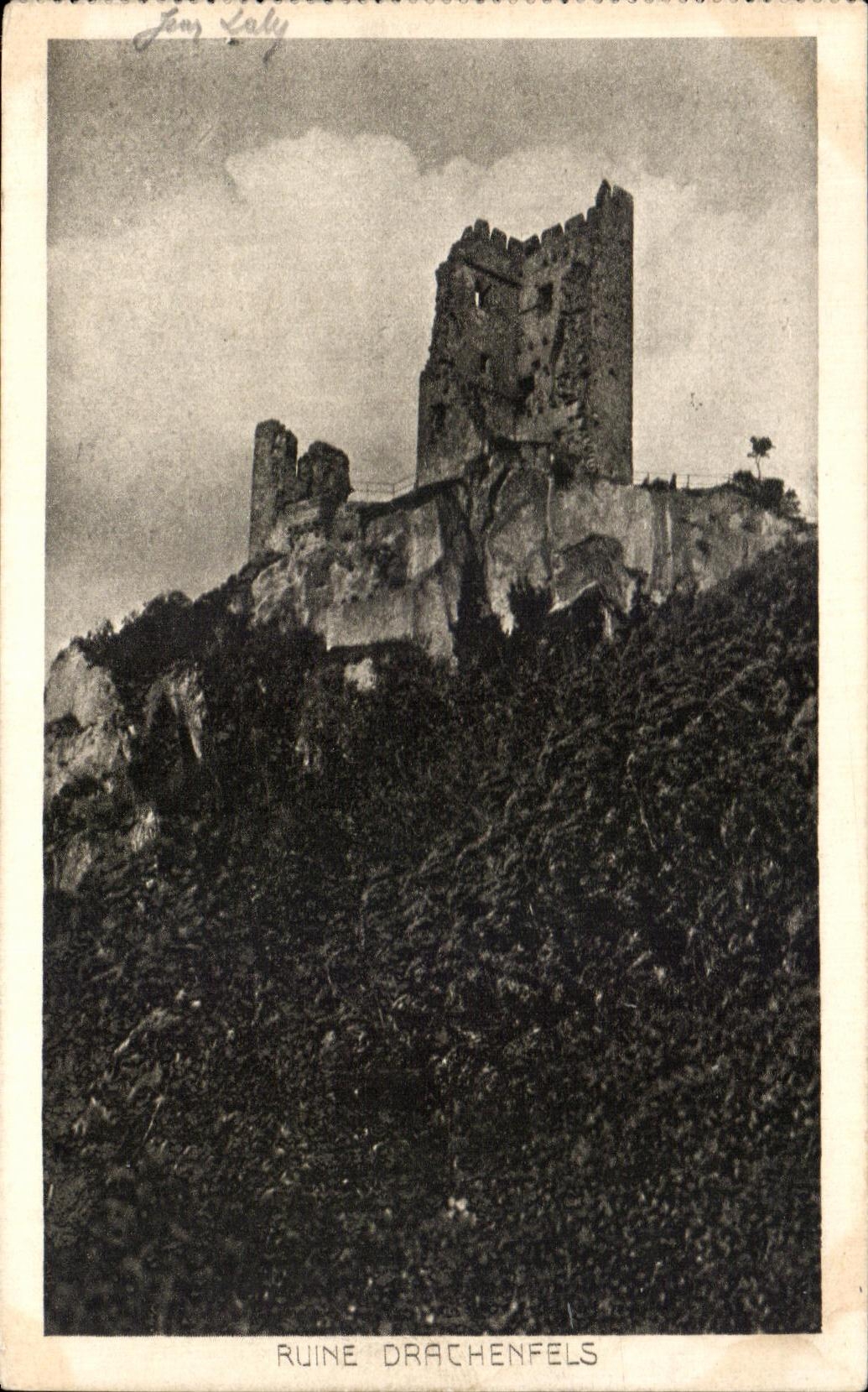 CPA Ruins Drachenfels