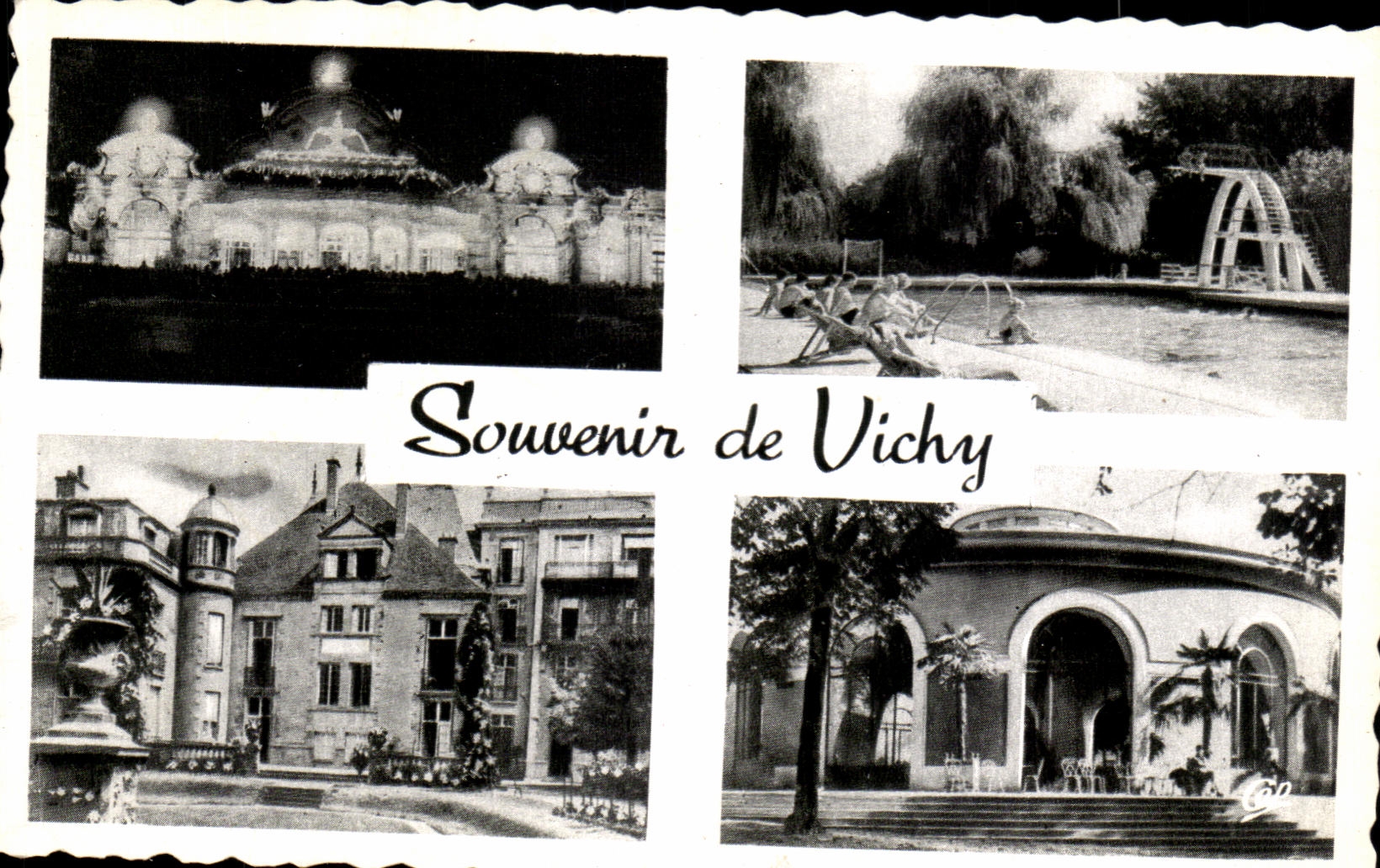 CPA Souvenir de Vichy