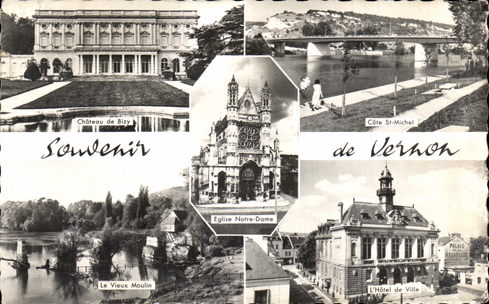 CPA Souvenir of Vernon