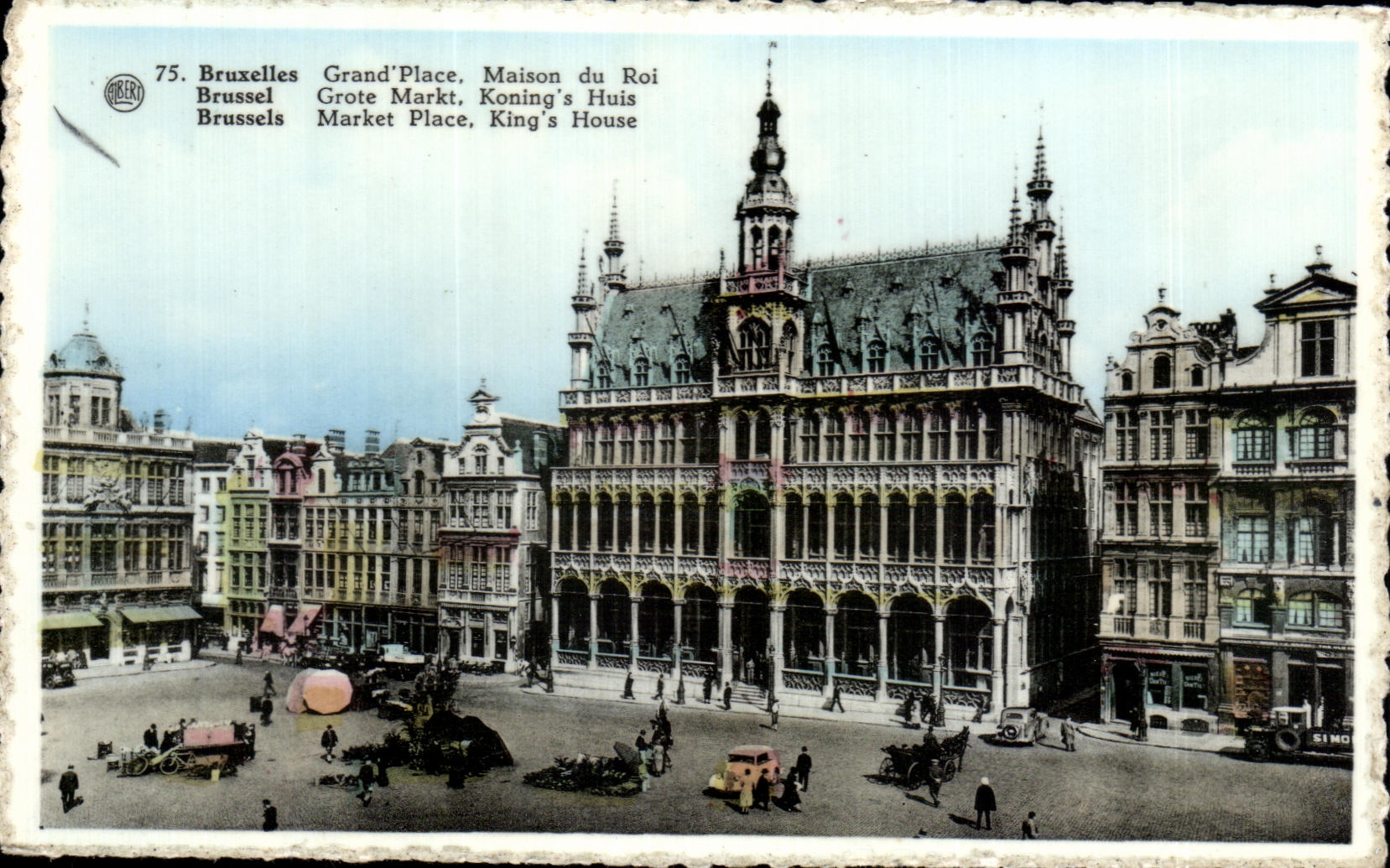 CPA Bruselas la bolsa de accion