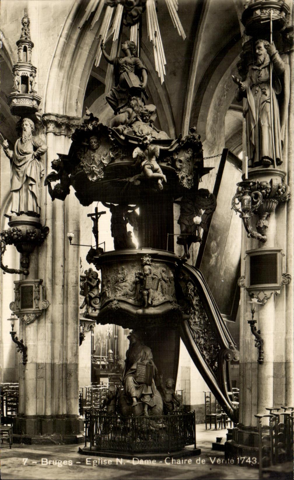 CPA Bruges Eglise Rams