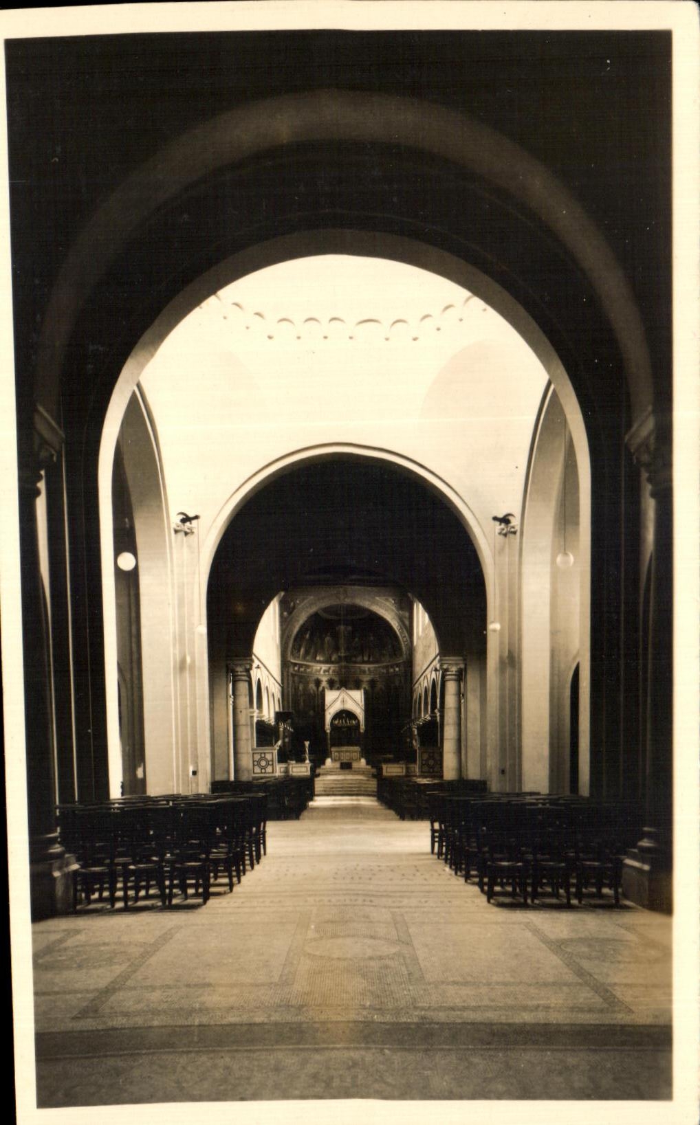 CPA Abbey of Saint Andre the church