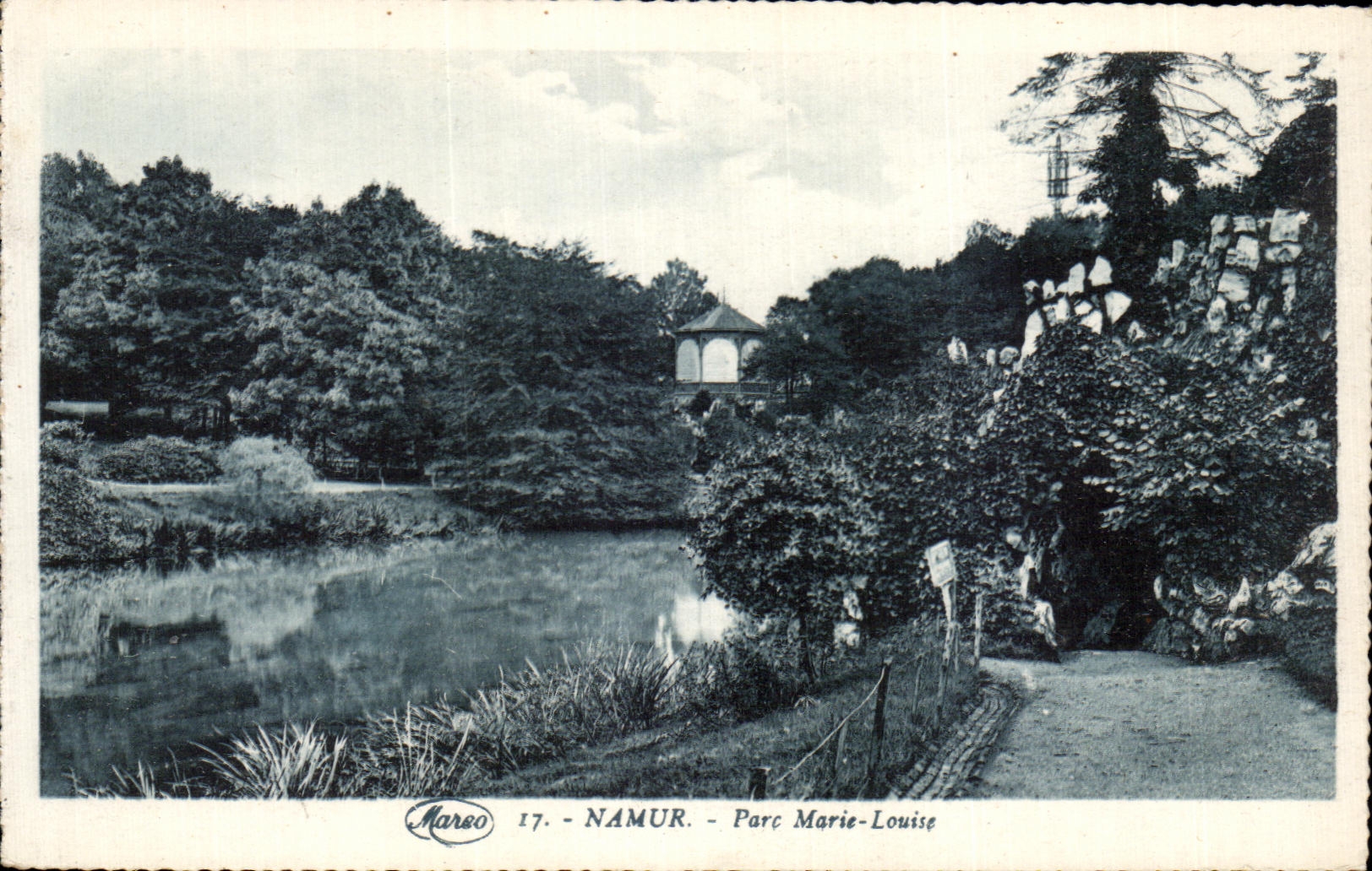 CPA Namur Parc Marie Louise