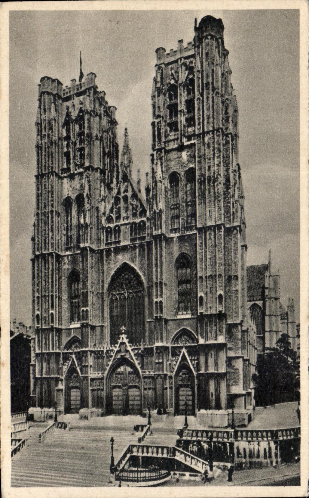 Iglesia Sainte Gudulia de CPA Bruselas Bruselas