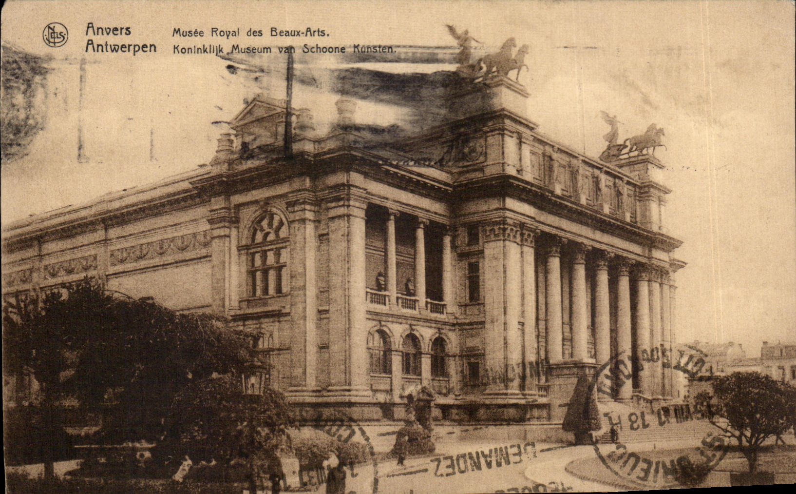 Museo real de CPA Amberes de artes hermosos