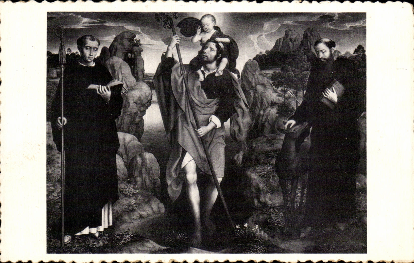 CPA Hans Memling Central Panel of the triptych of the burgomaster