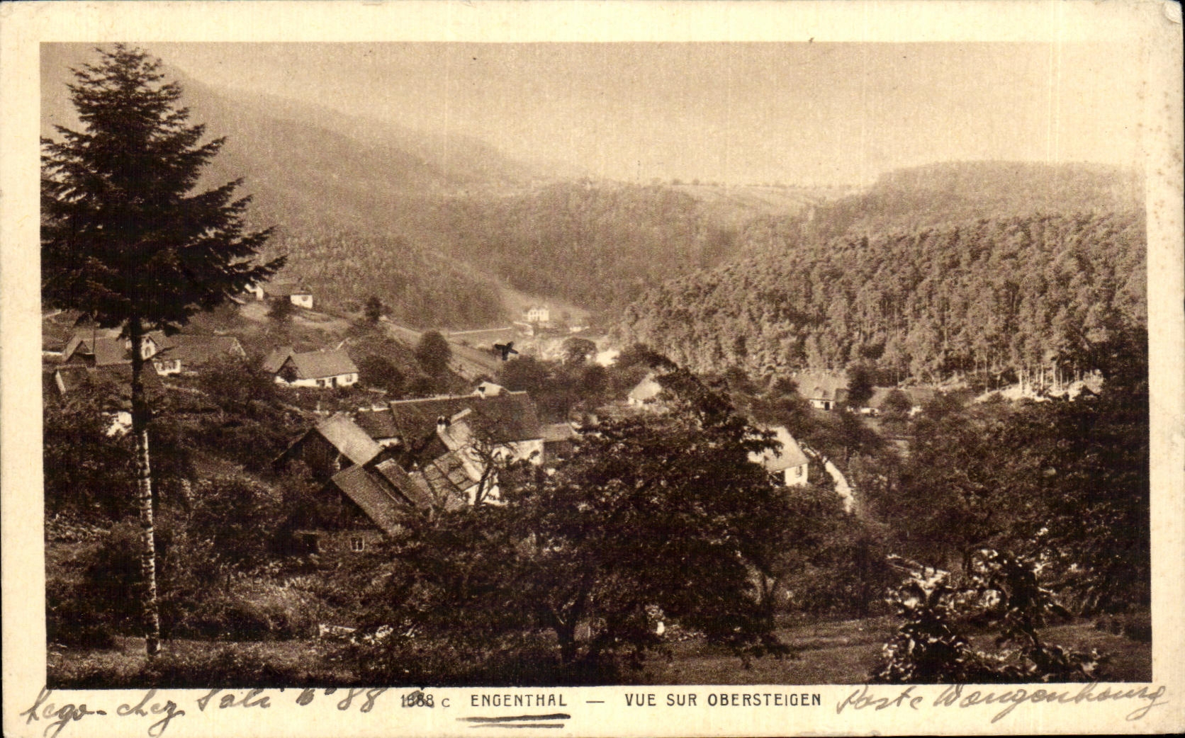 CPA Engenthal Seen On Obersteigen