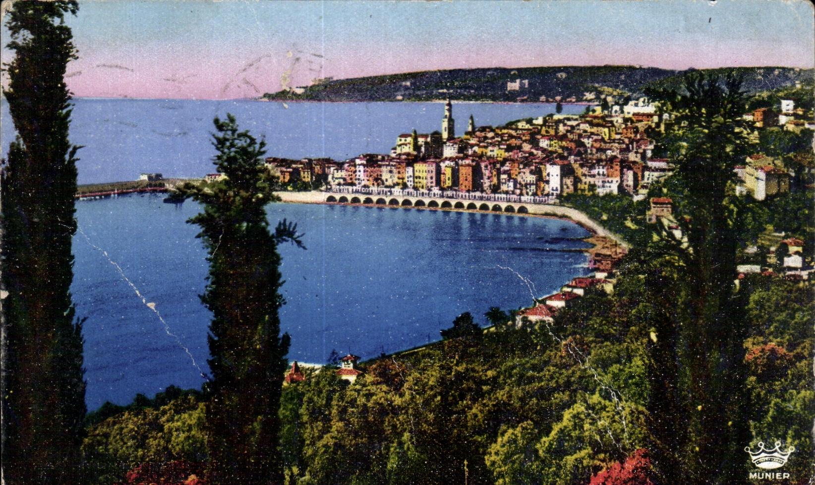 CPA Menton And the Cape Martin Seen from De Garavan