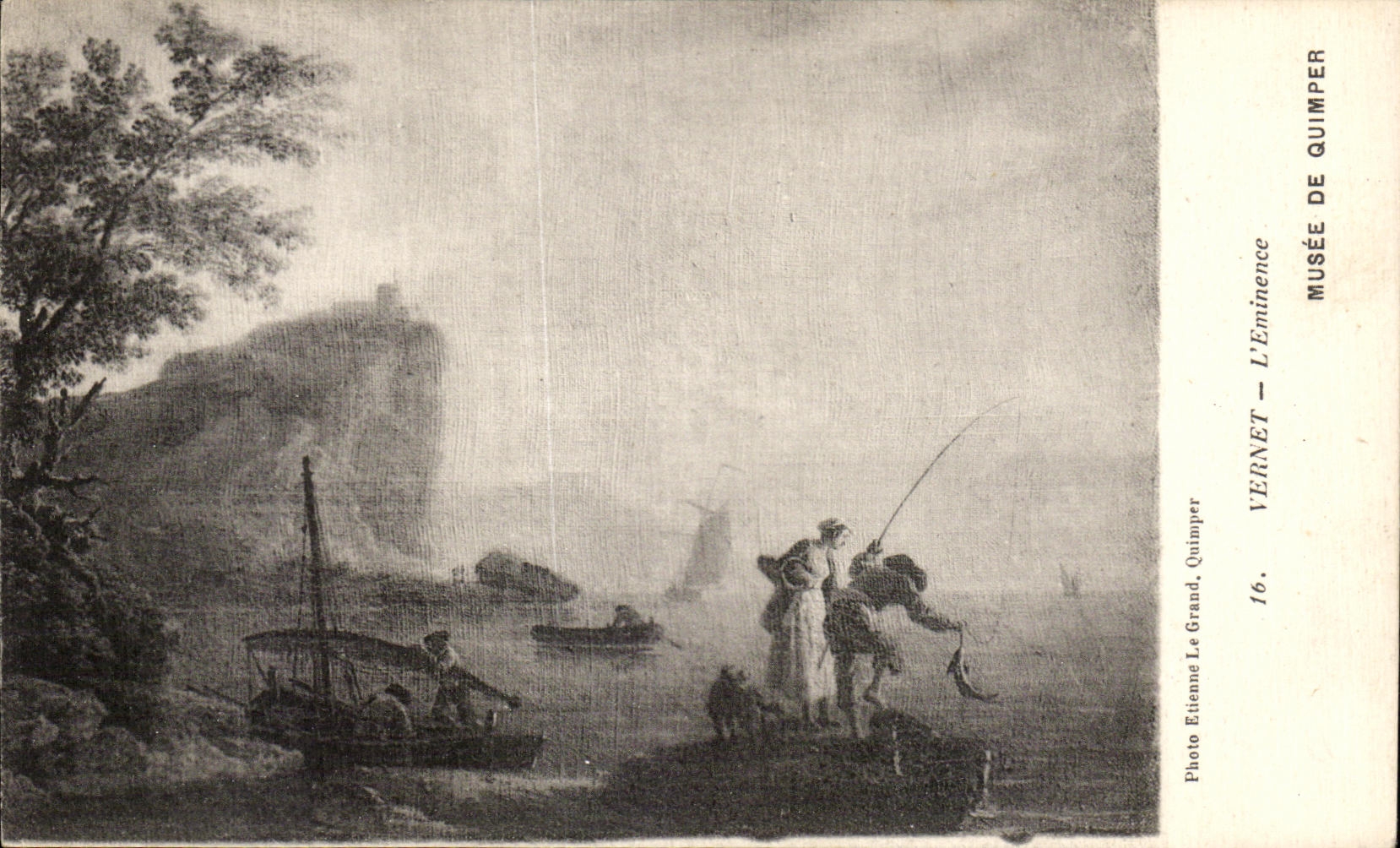 CPA Vernet Eminence Museum Of Quimper