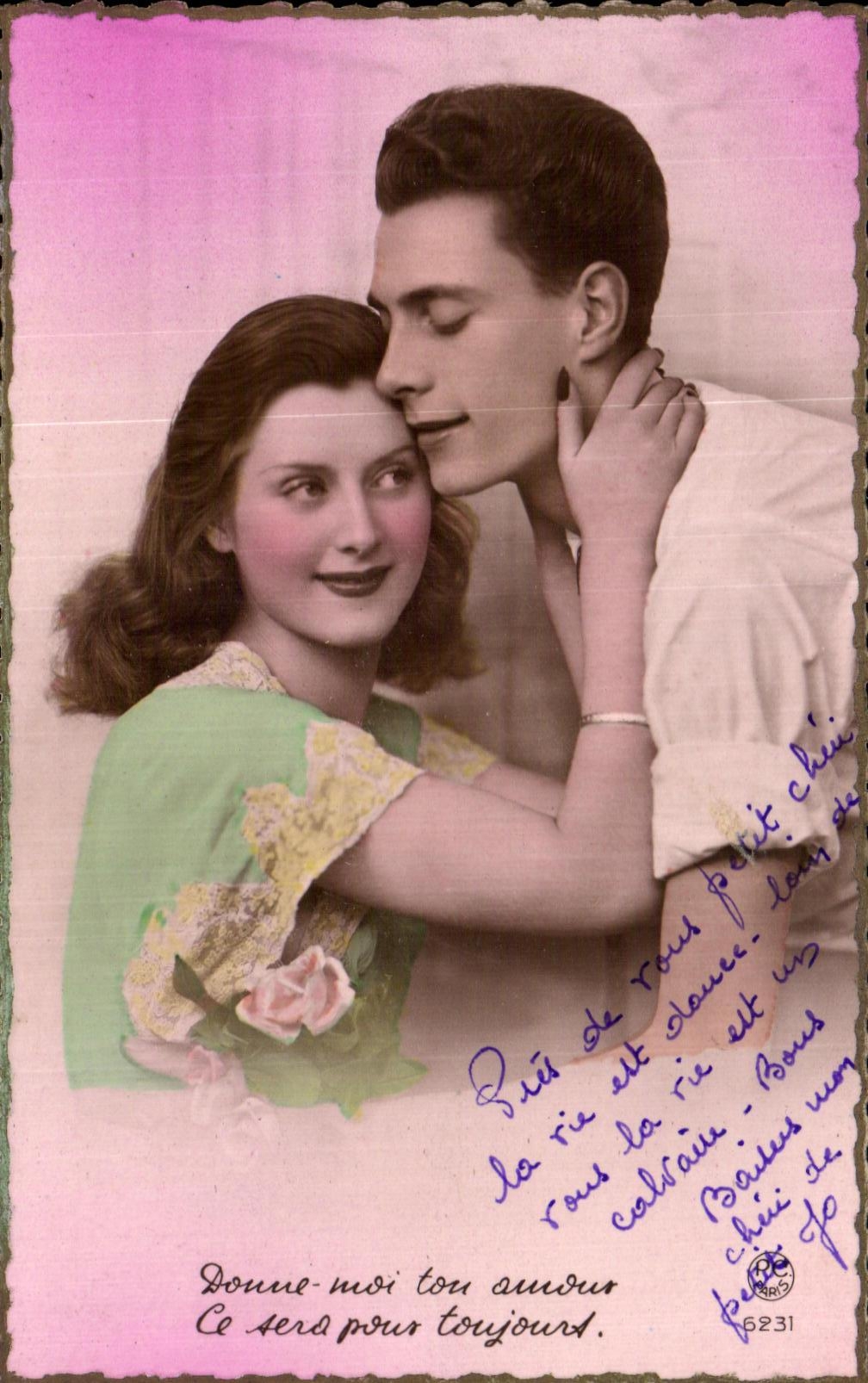CPA Fantaisie Couple