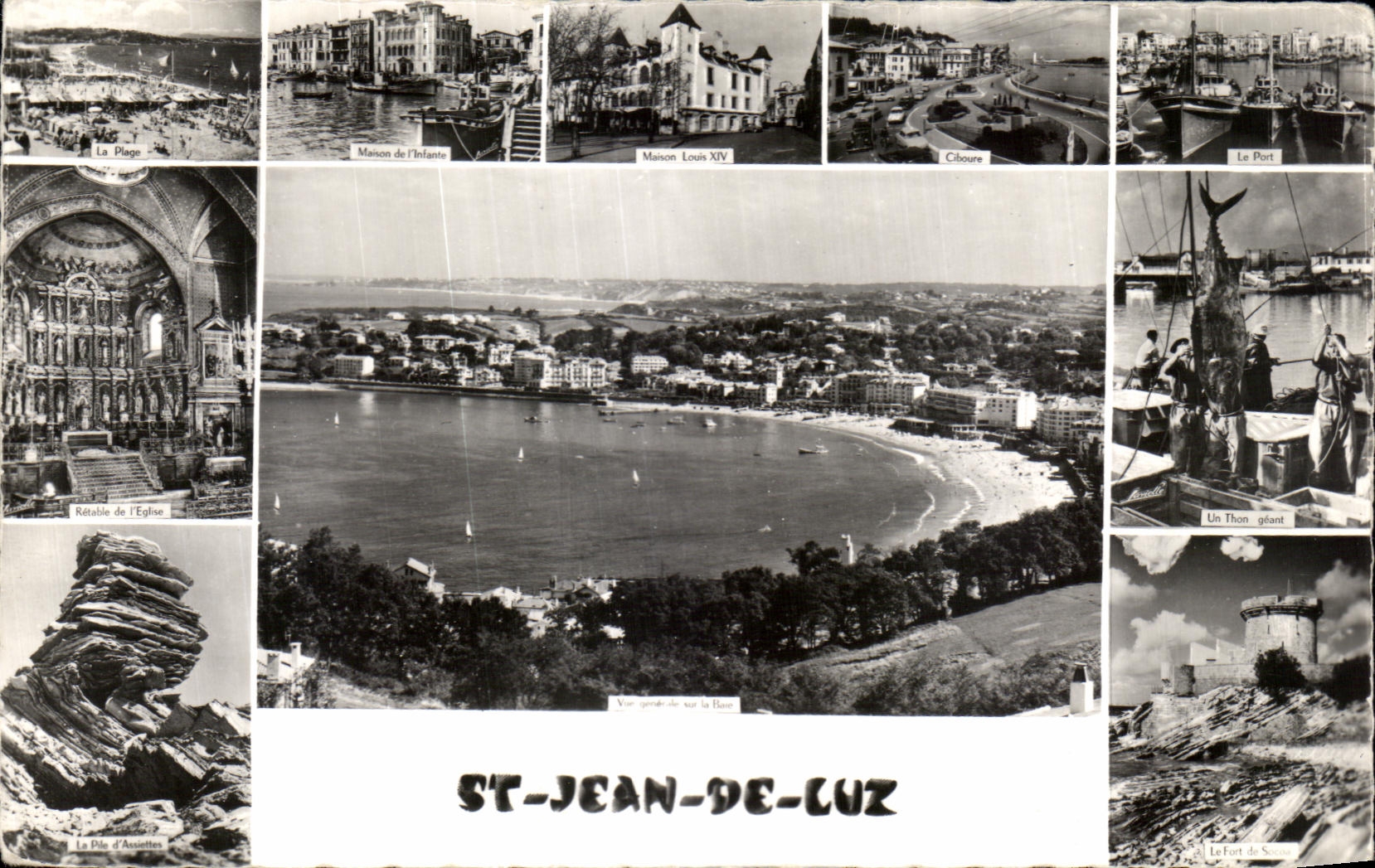 CPA Saint Jean De Luz Ciboure et Socoa