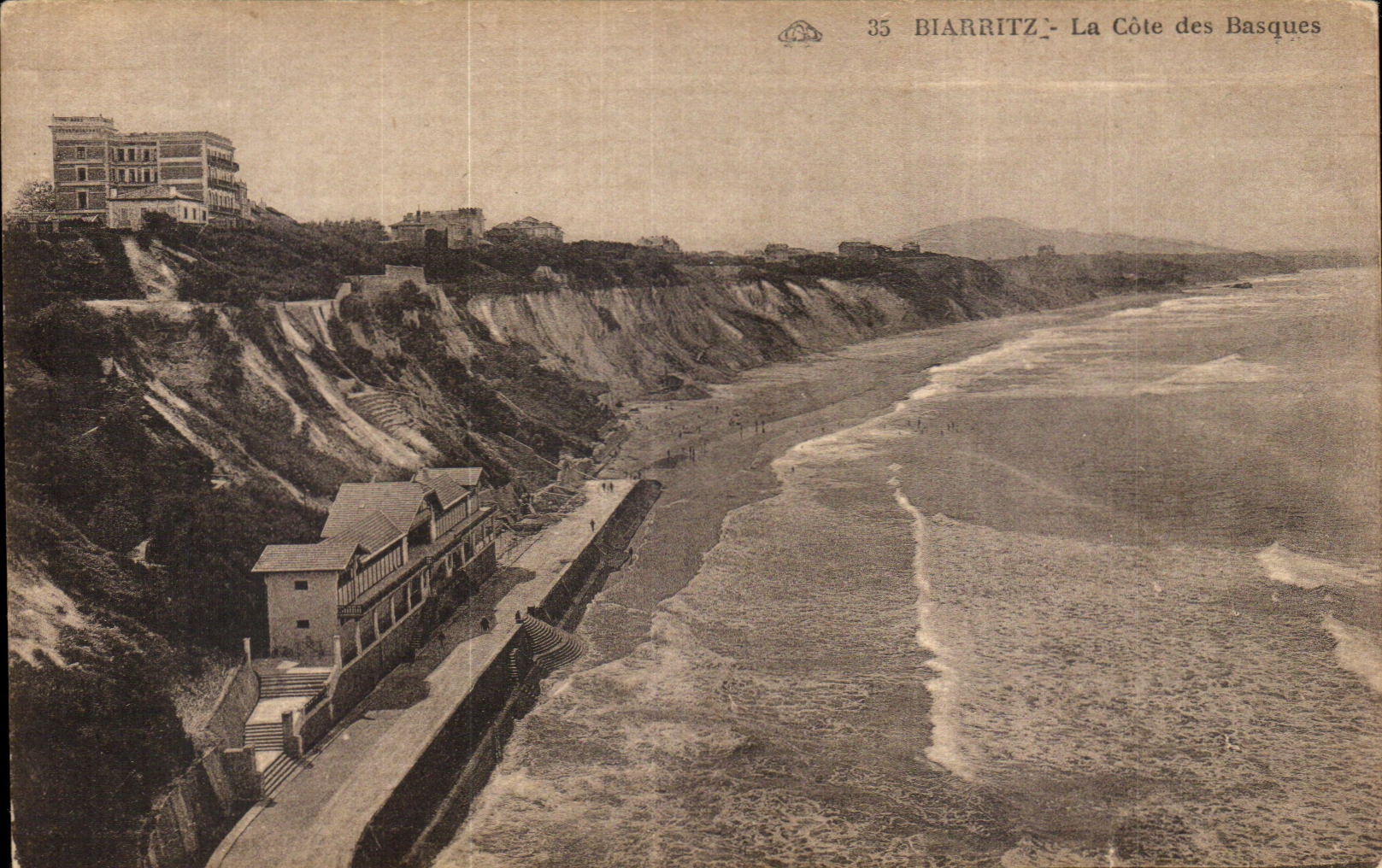 CPA Biarritz the Code of the Basques