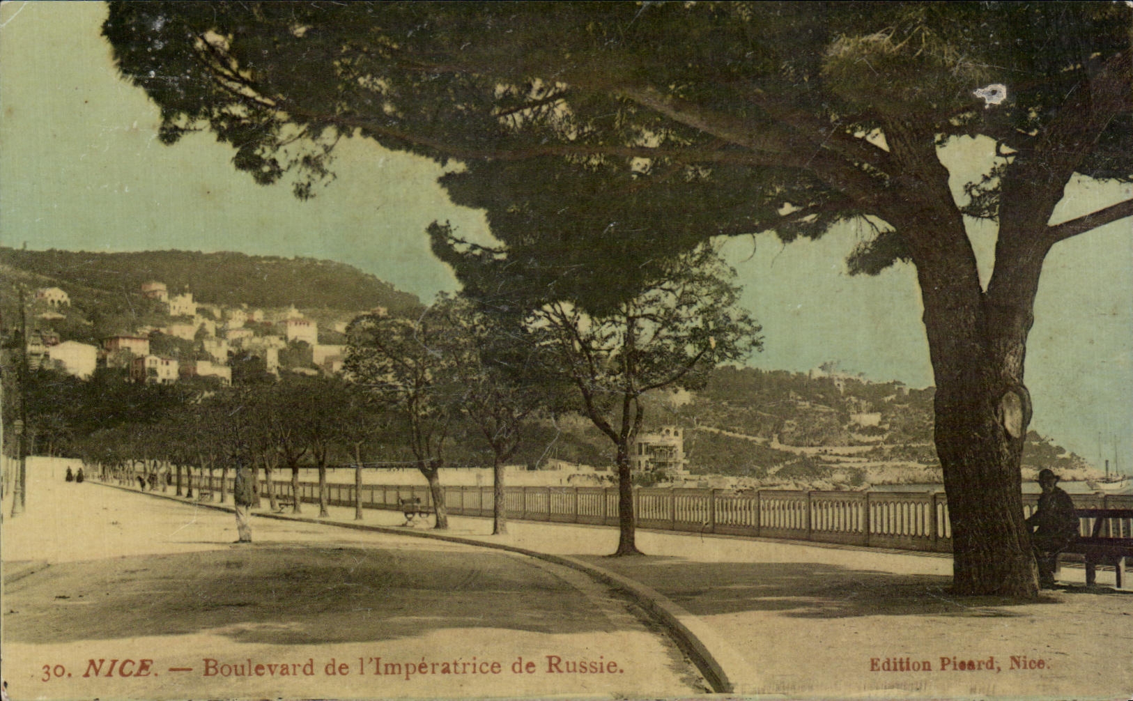 Bulevar de CPA Niza de la emperatriz de Rusia Rusia