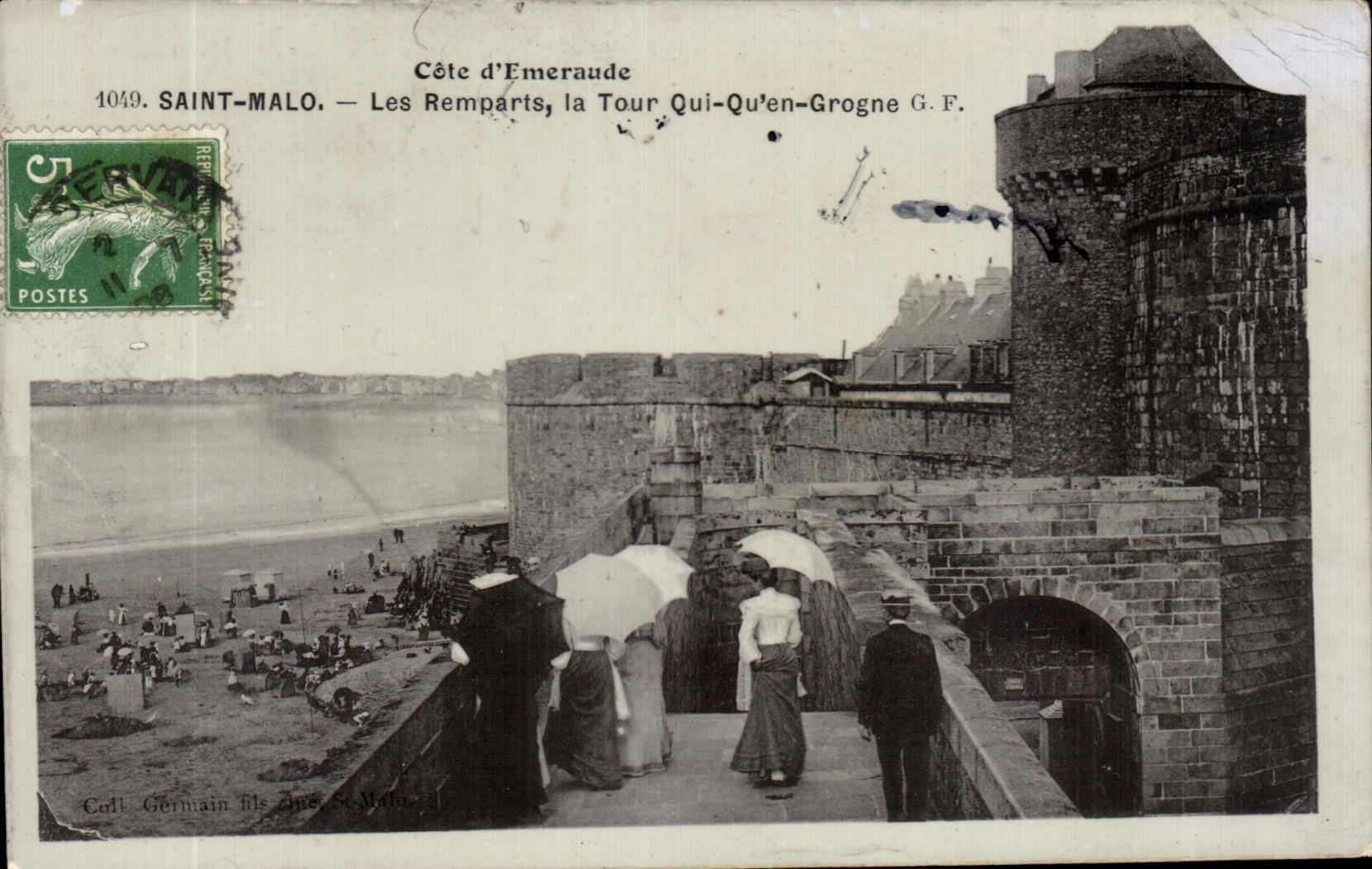 El santo Malo de CPA empareda la torre que eso en Grogne