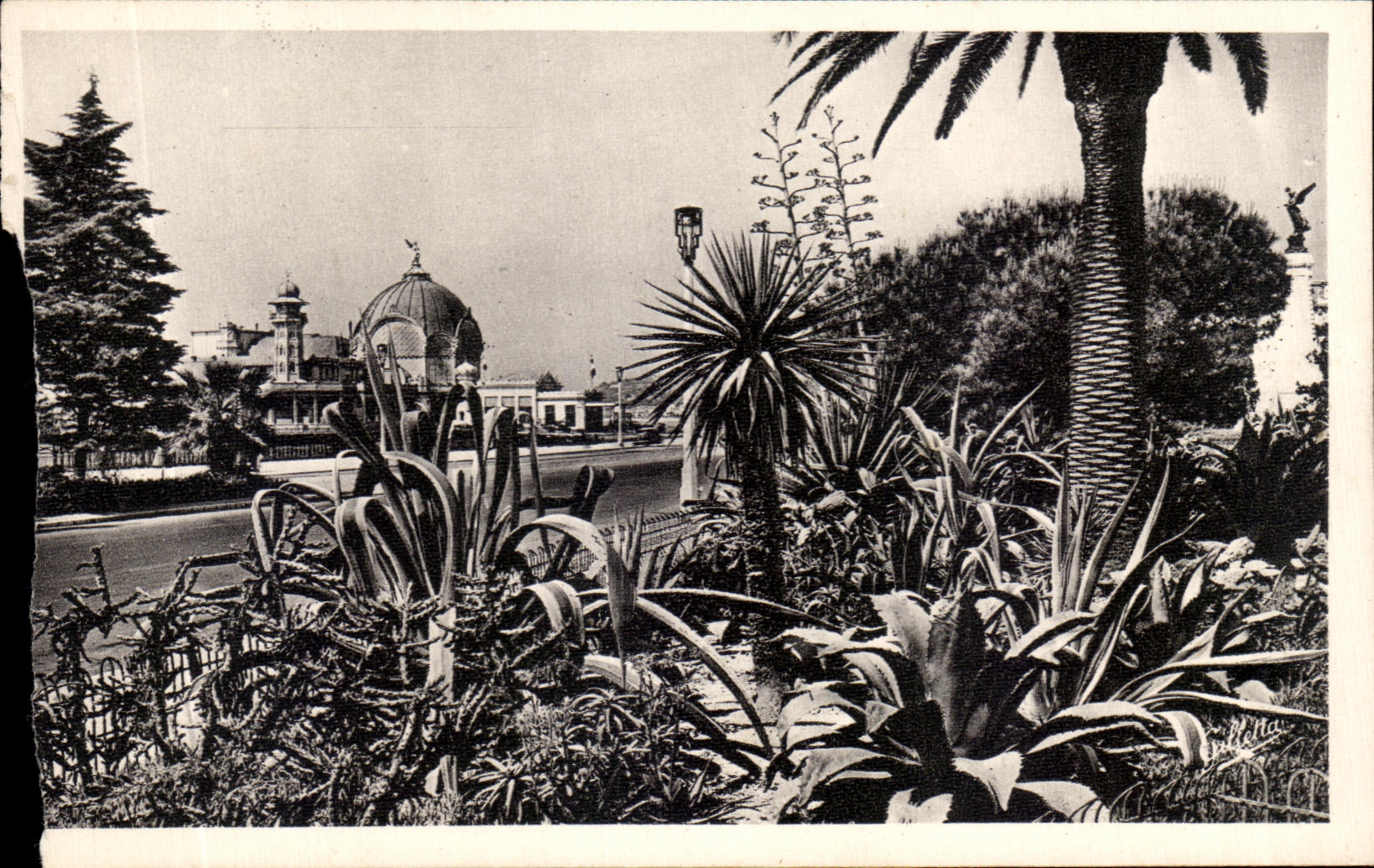 CPA Cote d'Azur Artistique Nice Promenade des Anglais