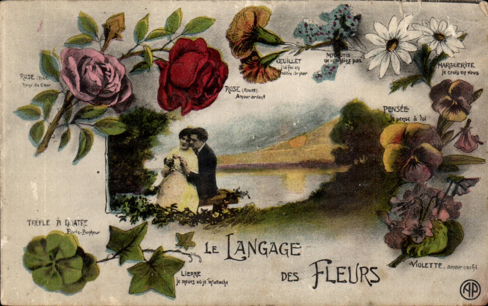 Lengua de CPA de las flores