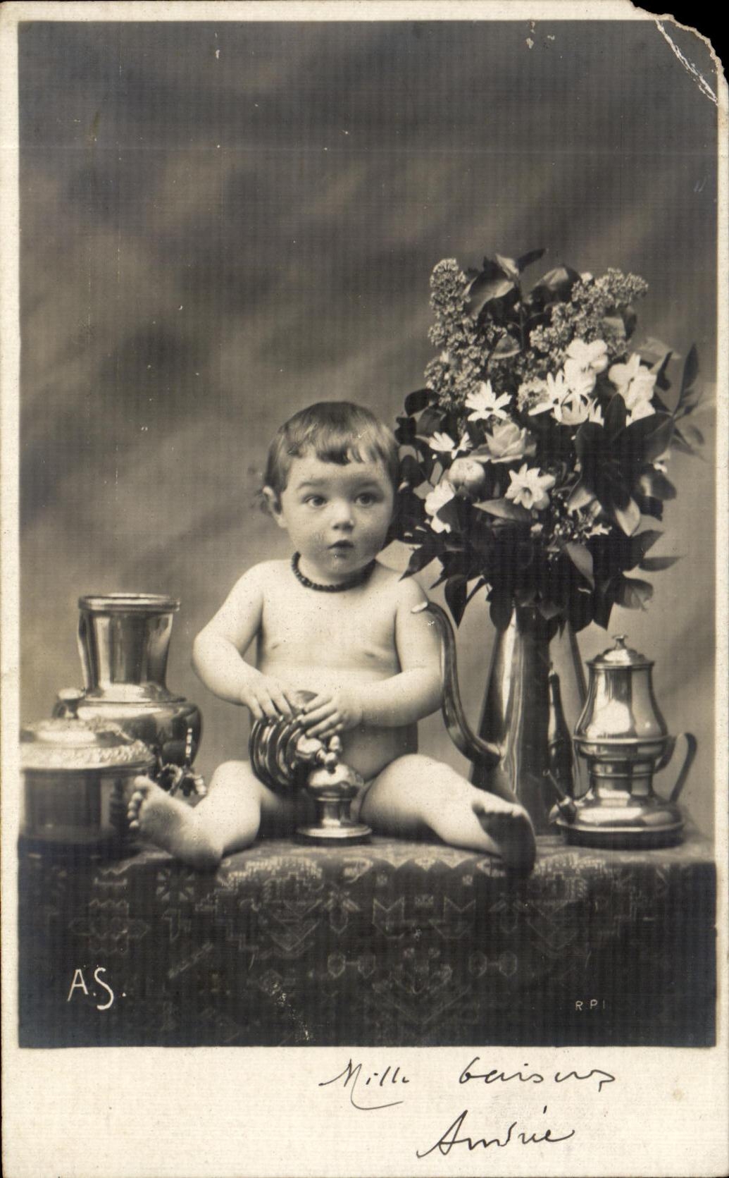 CPA Fantaisie enfant Bebe