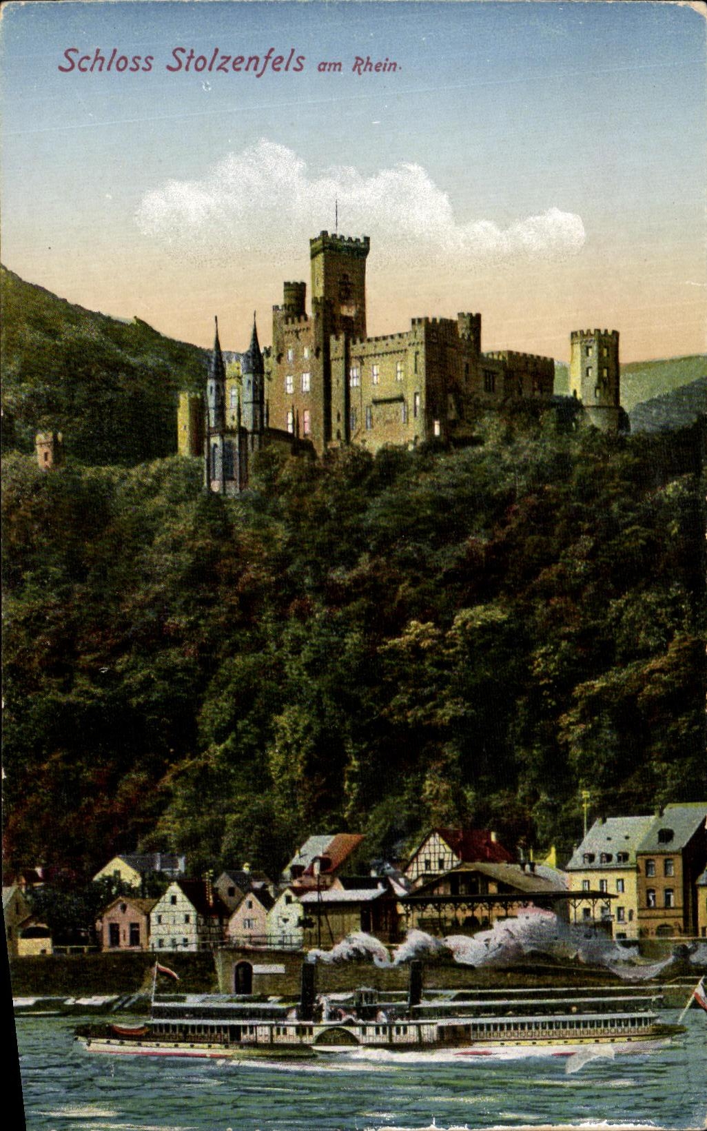 CPA Schloss Stolzenfels amndt Rhein