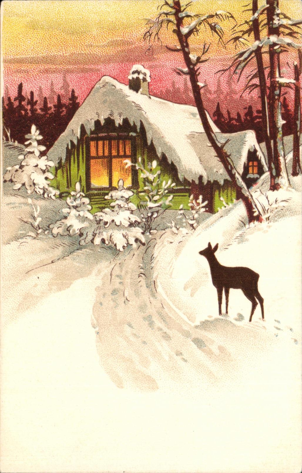 CPA Fantasy Hind in snow