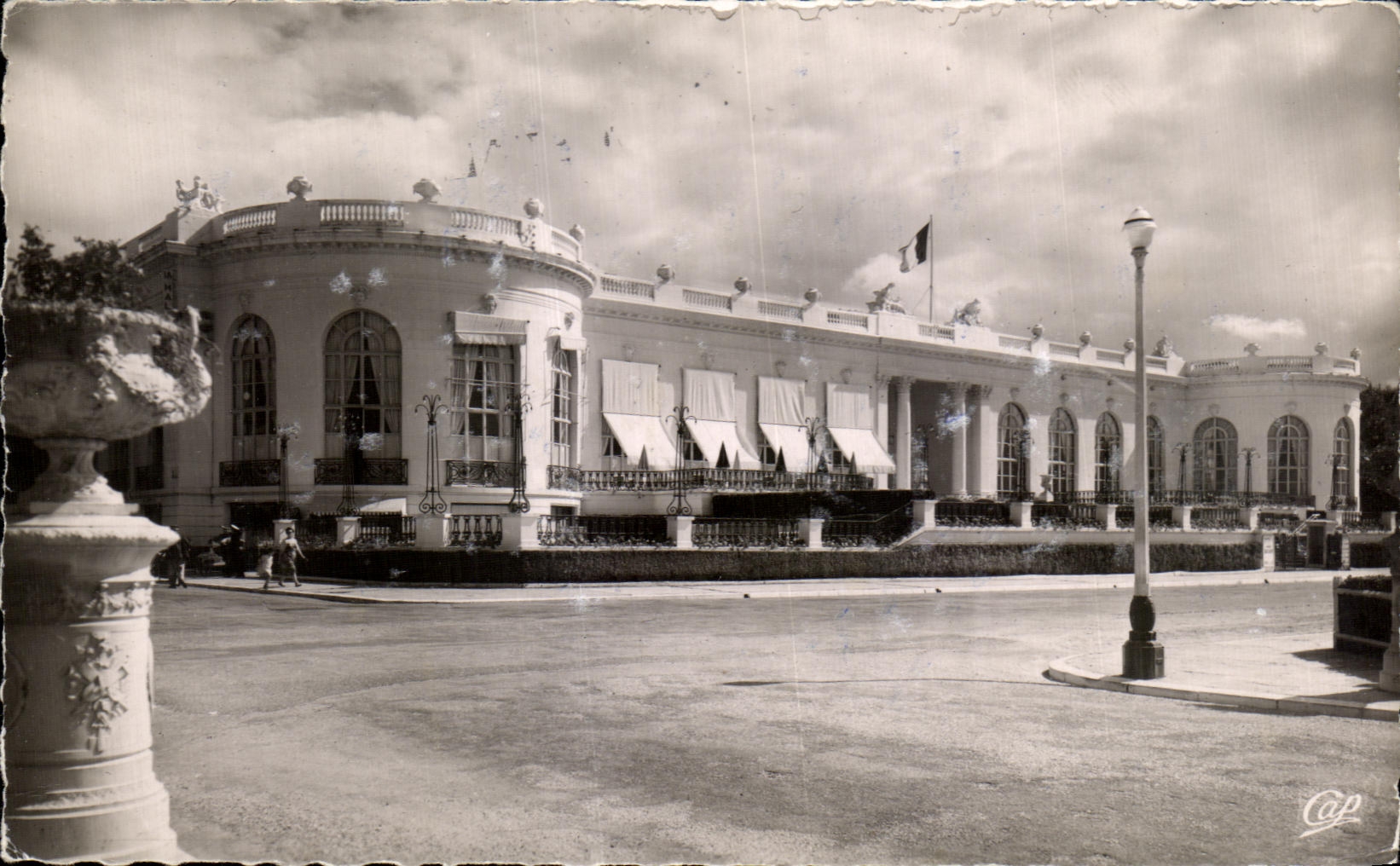 CPA Deauville La Plage Fleurie Le casino