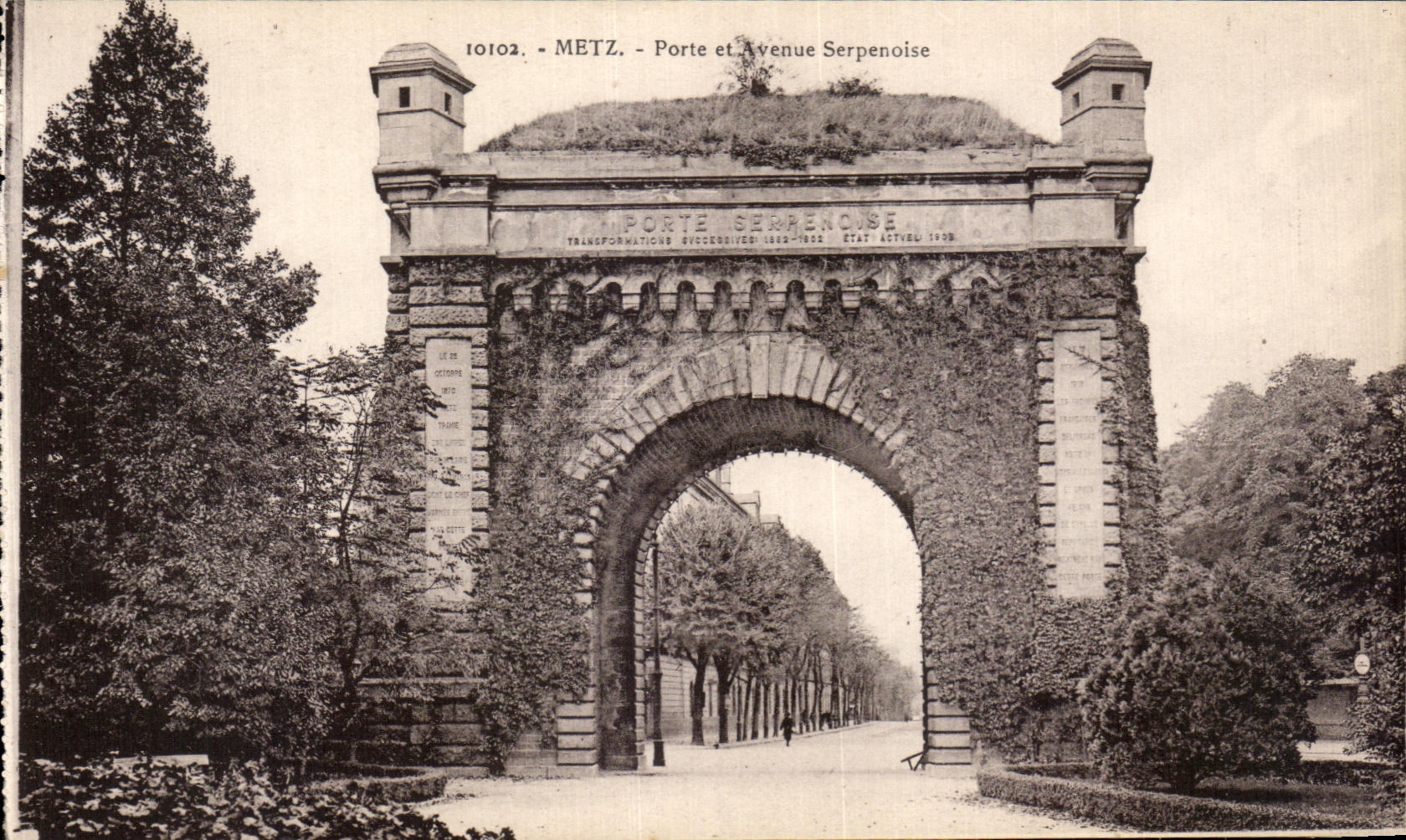 Puerta de CPA Metz y que ocurrio Serpenoise