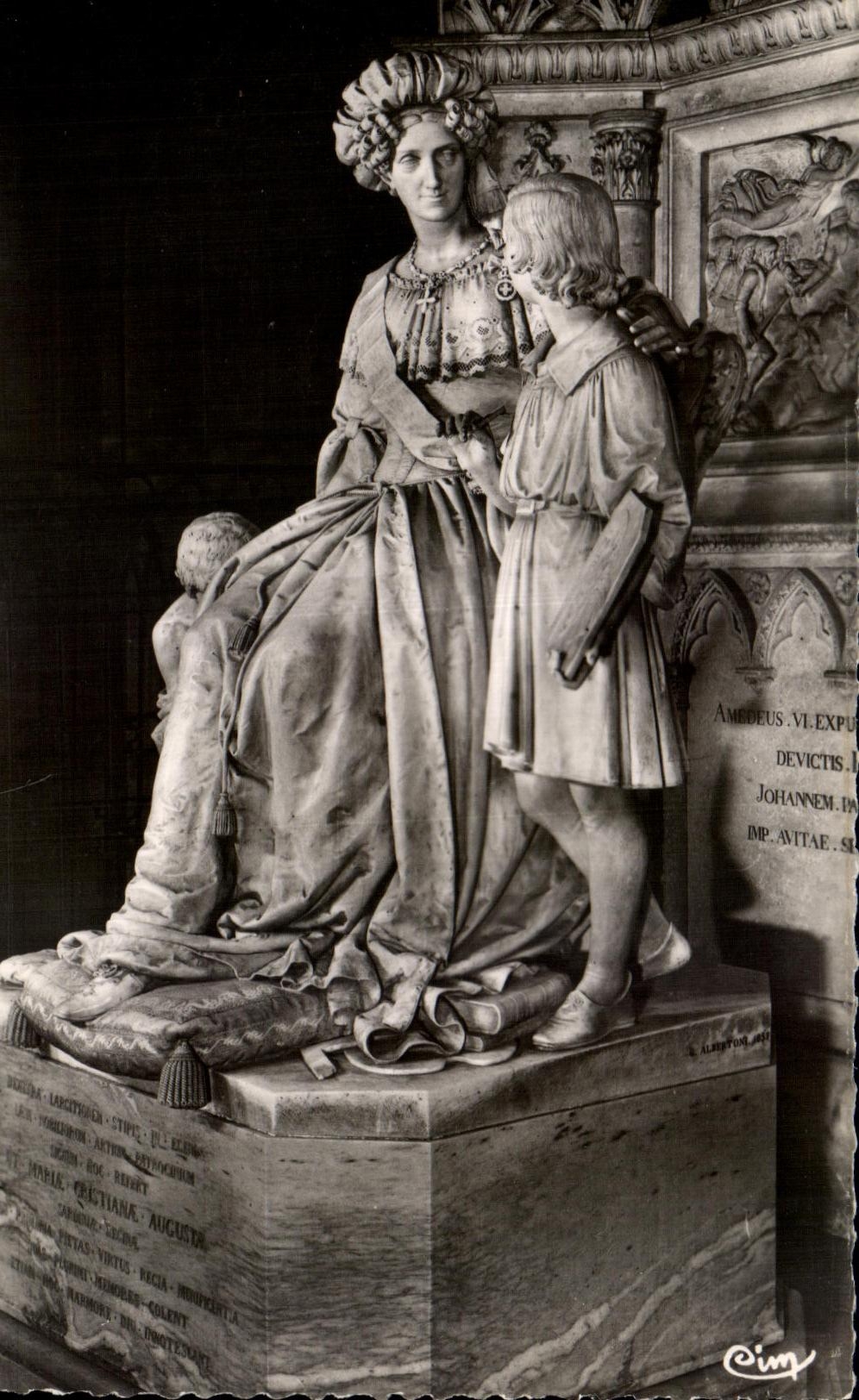 CPA Abbey of Hautecombe Marie Christine