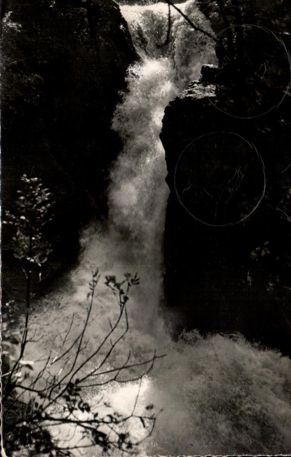 Las cascadas de CPA del sitio de Gimel clasifican las caidas Redole de Deuxieme