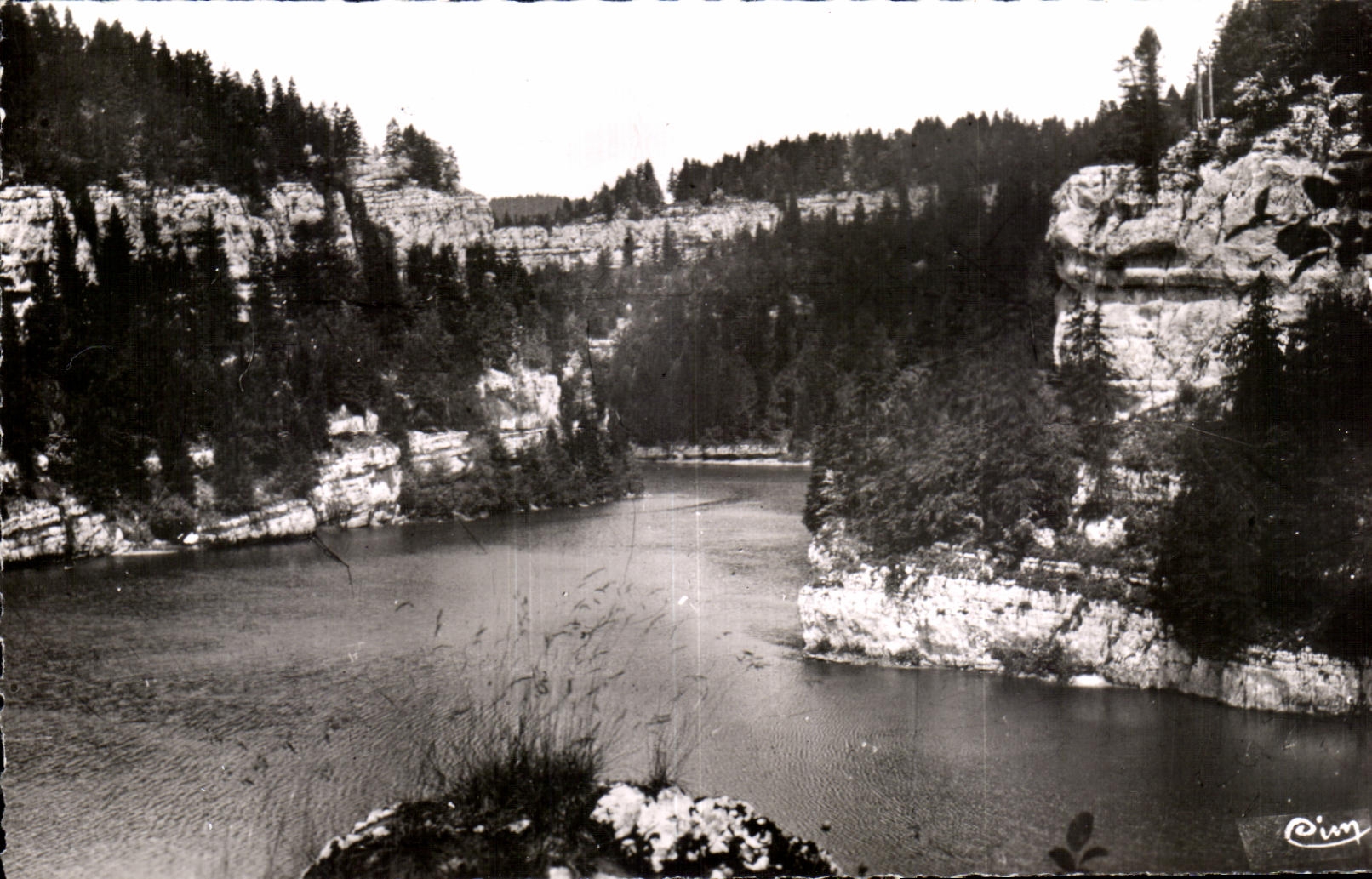 CPA Jump of Doubs Basin Louis Philippe and Rocher of the Virgin