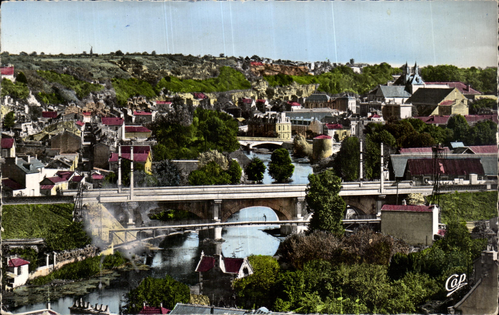 CPA Poitiers Edges of Clain and the Tower ad interim 'Bird