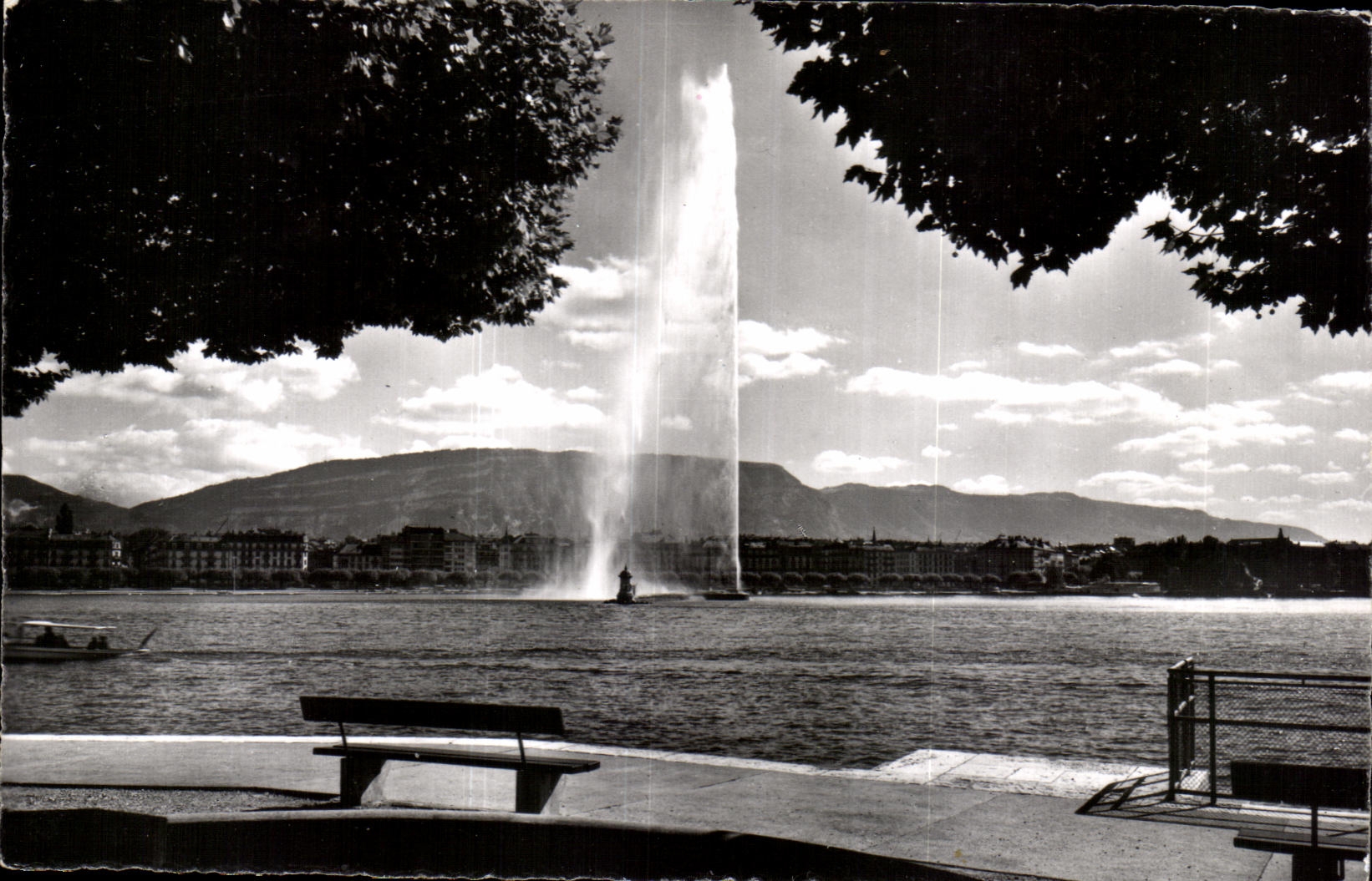 CPA Geneva the water jet